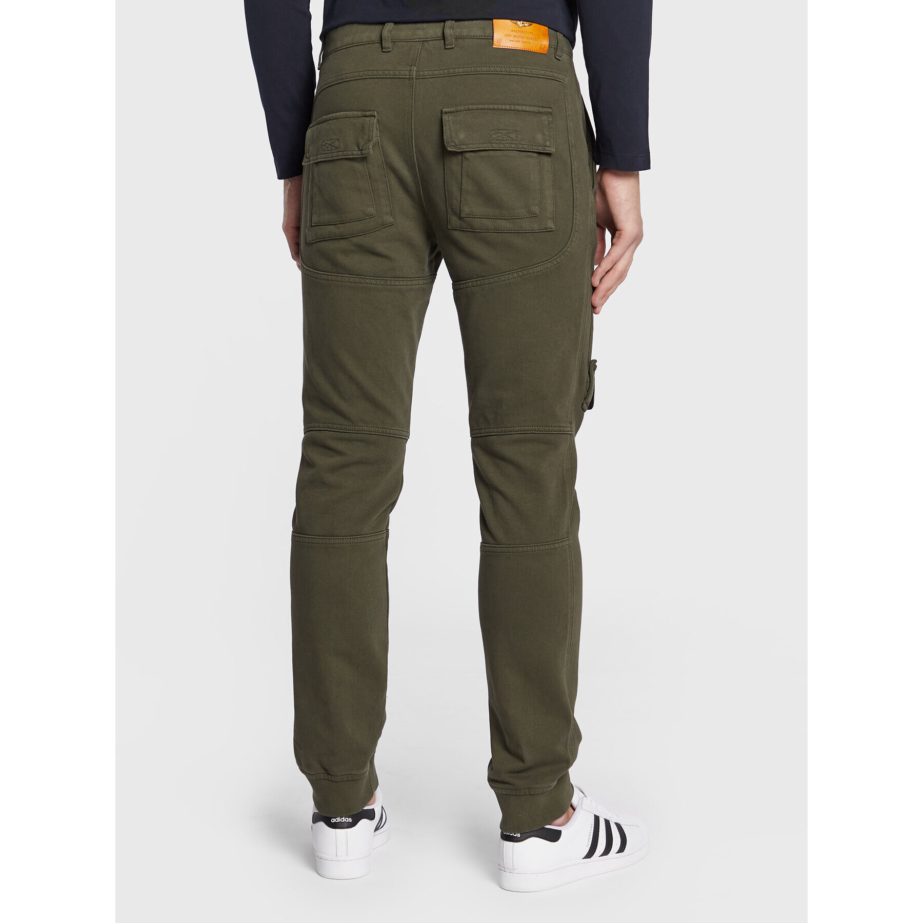 Aeronautica Militare Jogger nohavice 222PF743J505 Zelená Regular Fit - Pepit.sk