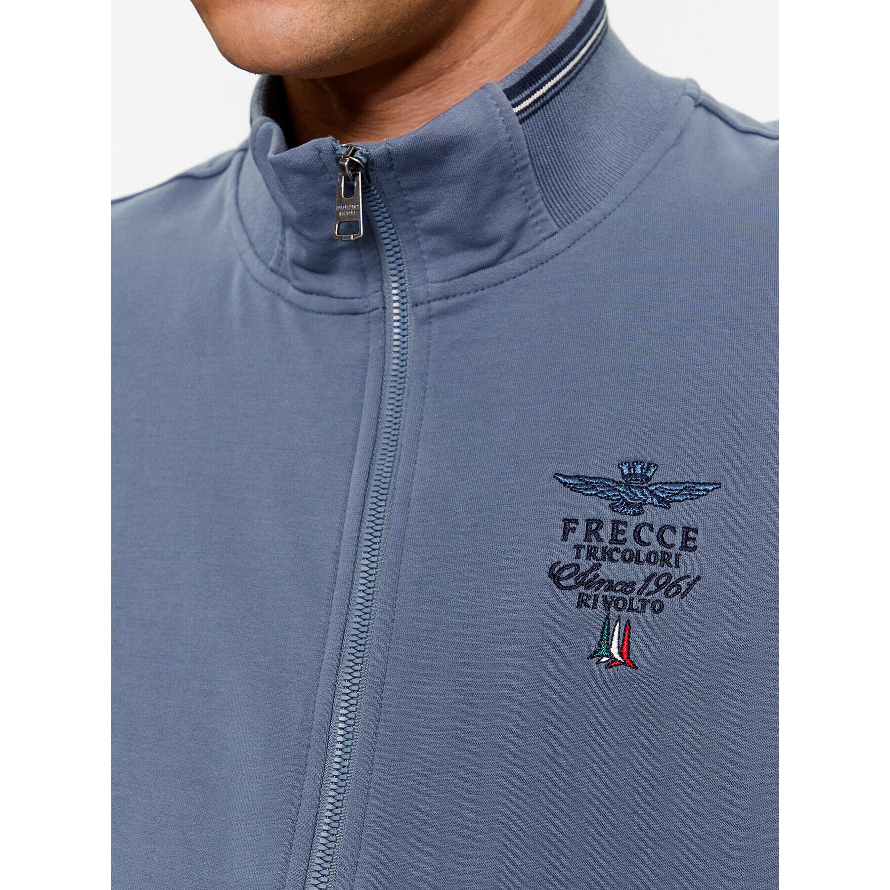 Aeronautica Militare Mikina 232FE1756F459 Modrá Regular Fit - Pepit.sk