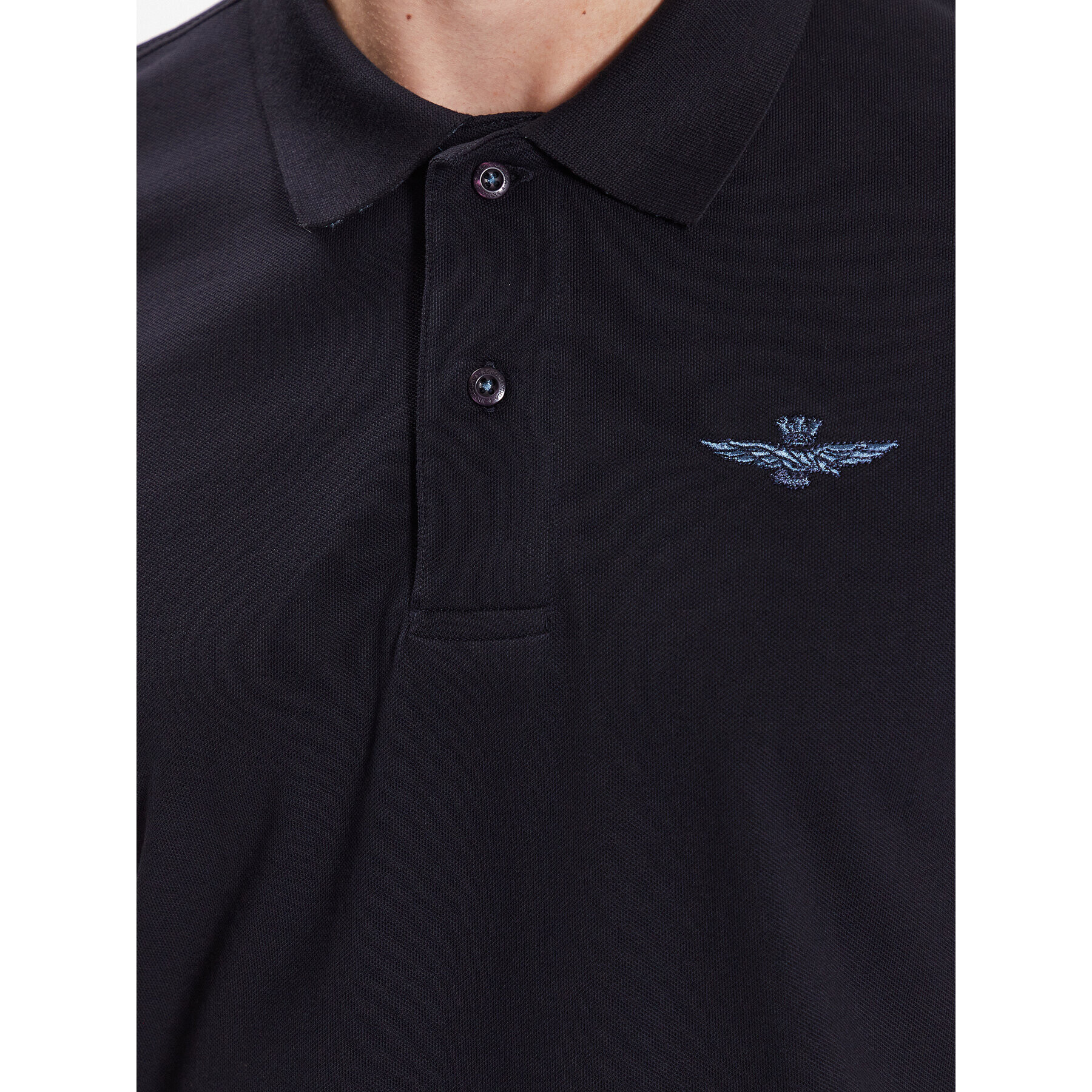 Aeronautica Militare Polokošeľa 231PO1678P191 Tmavomodrá Slim Fit - Pepit.sk