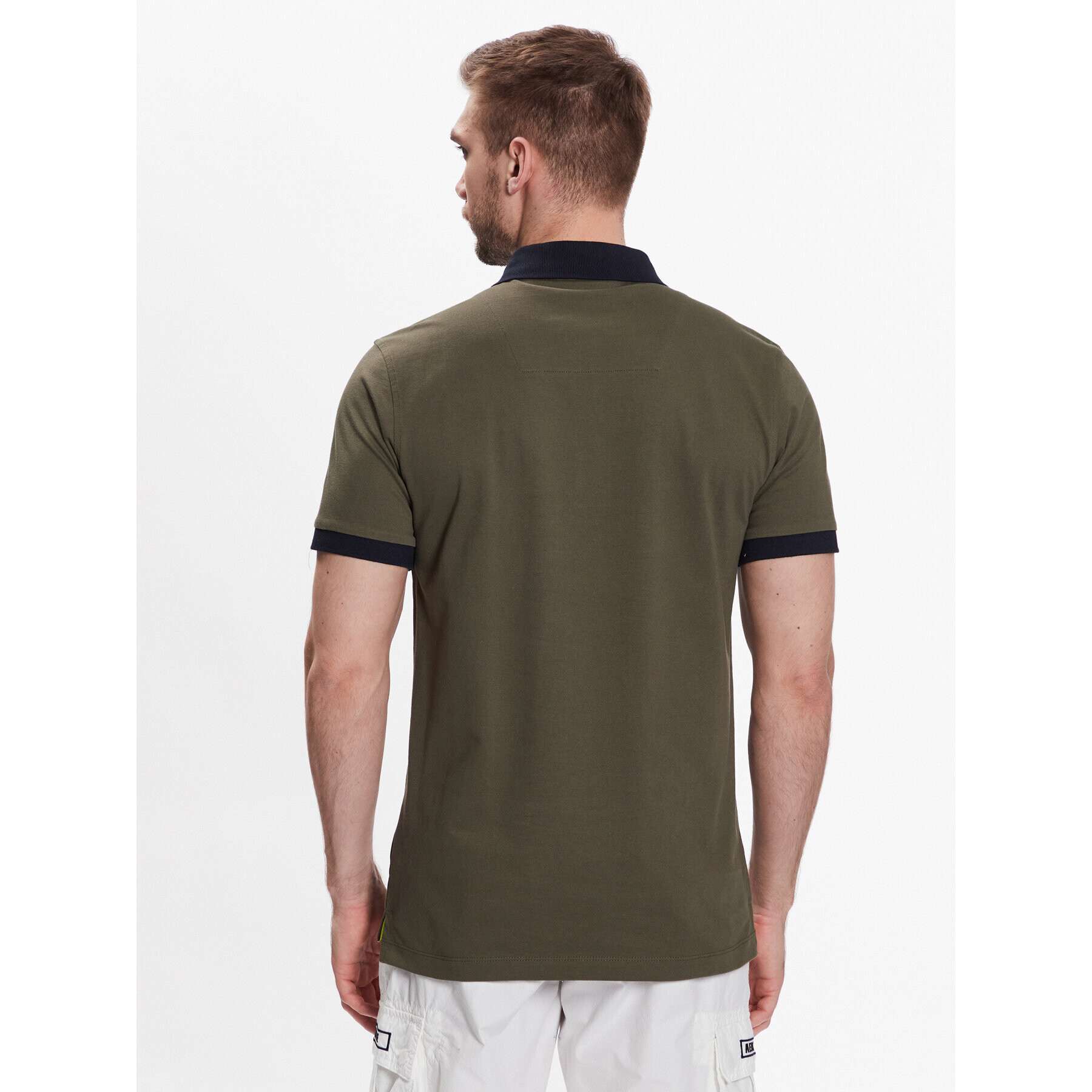 Aeronautica Militare Polokošeľa 231PO1679P173 Kaki Regular Fit - Pepit.sk