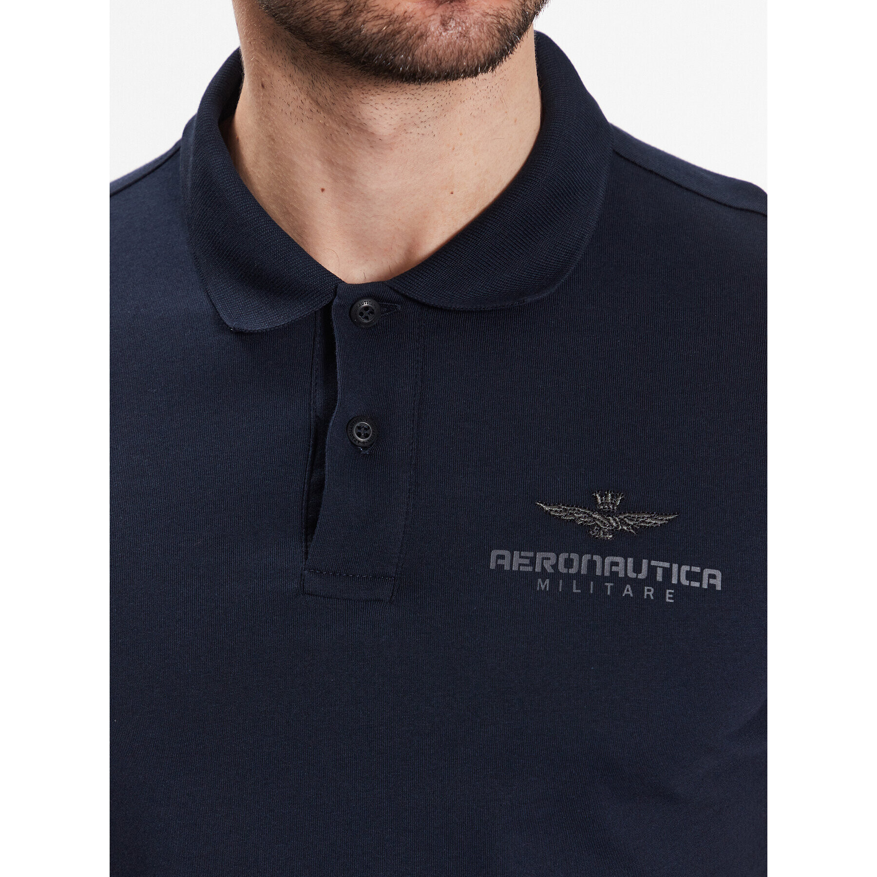 Aeronautica Militare Polokošeľa 231PO1694J593 Tmavomodrá Regular Fit - Pepit.sk