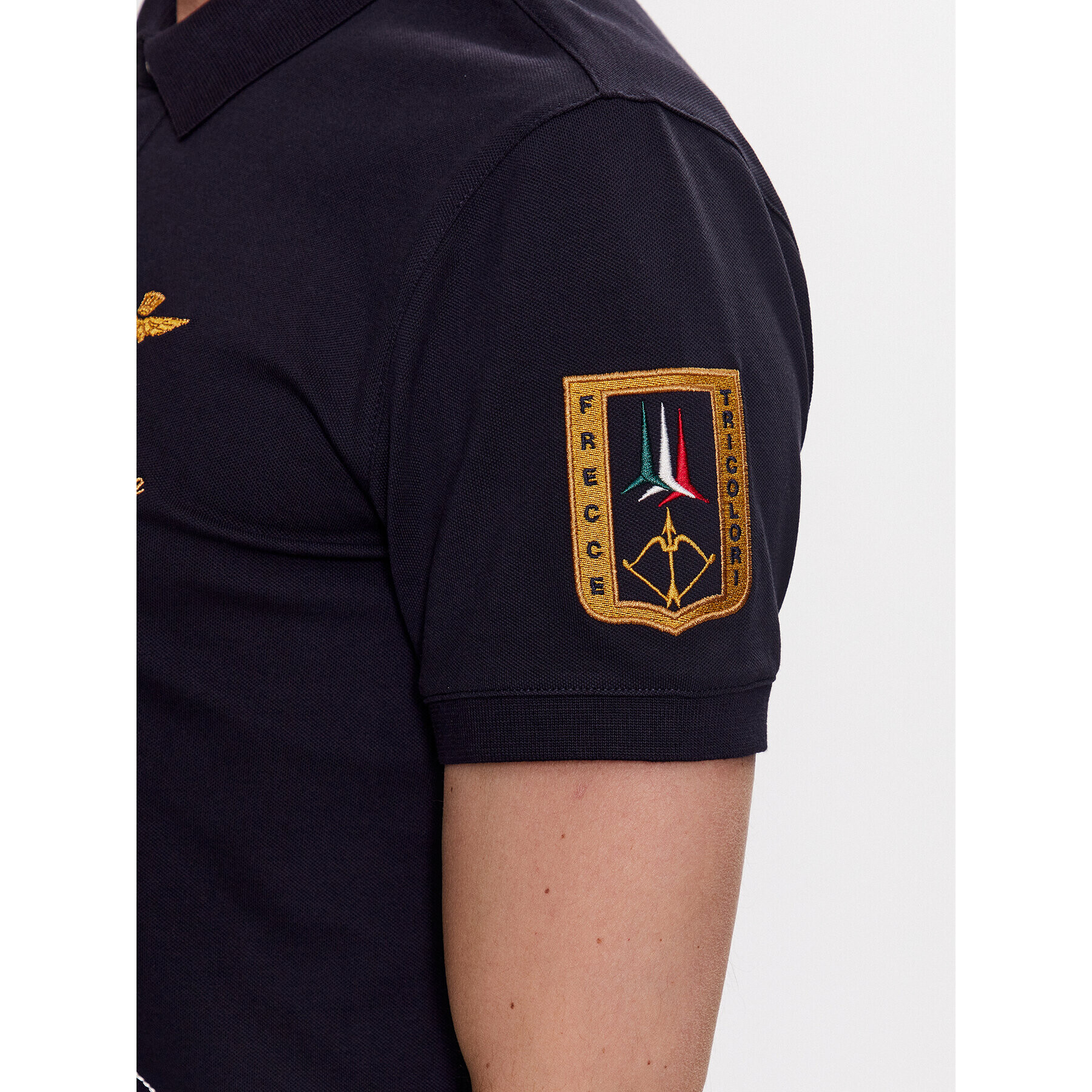 Aeronautica Militare Polokošeľa 231PO1695P191 Tmavomodrá Regular Fit - Pepit.sk