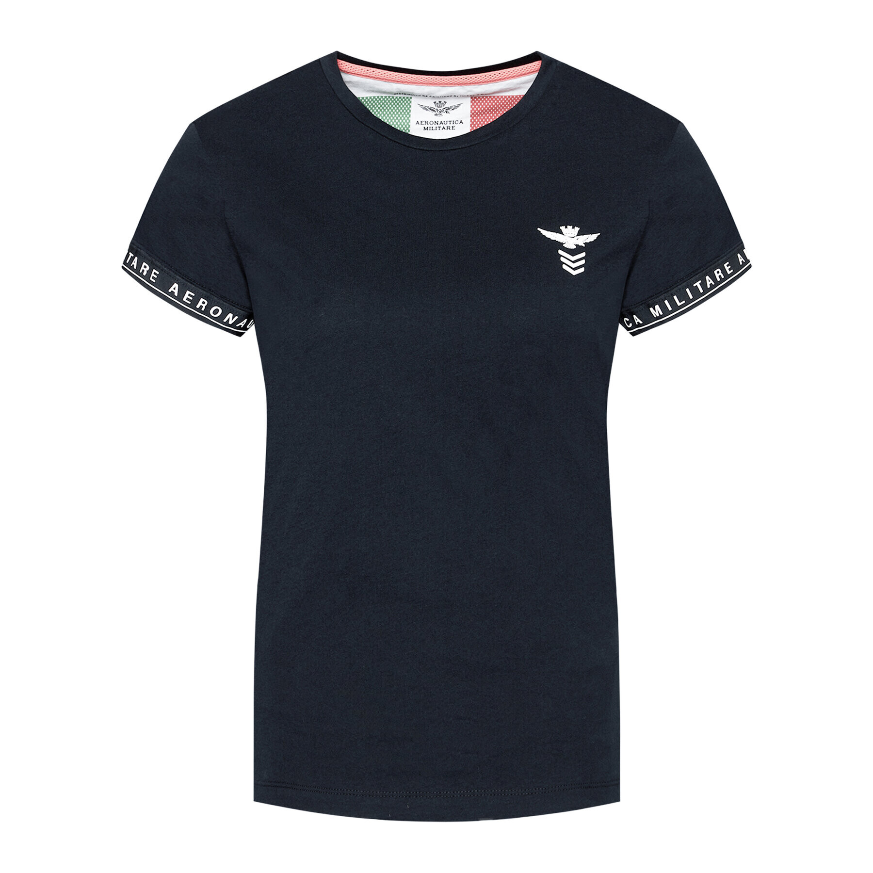 Aeronautica Militare Tričko 211TS1873DJ510 Tmavomodrá Regular Fit - Pepit.sk