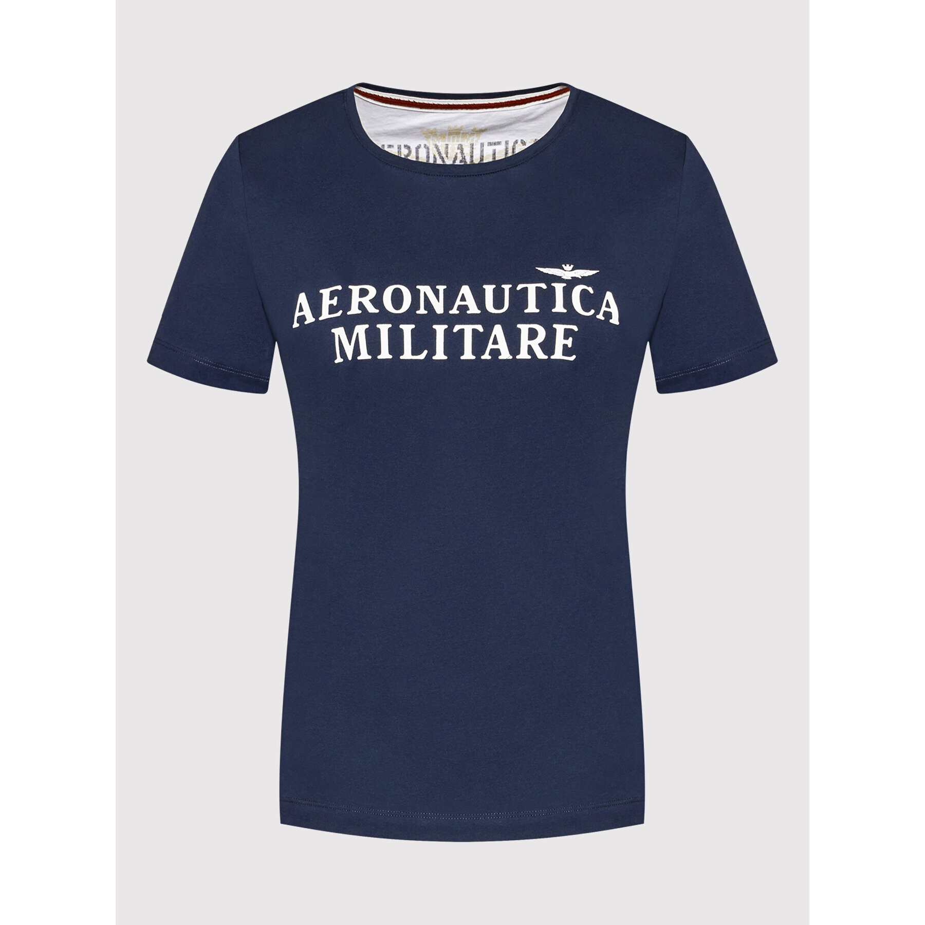 Aeronautica Militare Tričko 221TS1983DJ510 Tmavomodrá Regular Fit - Pepit.sk