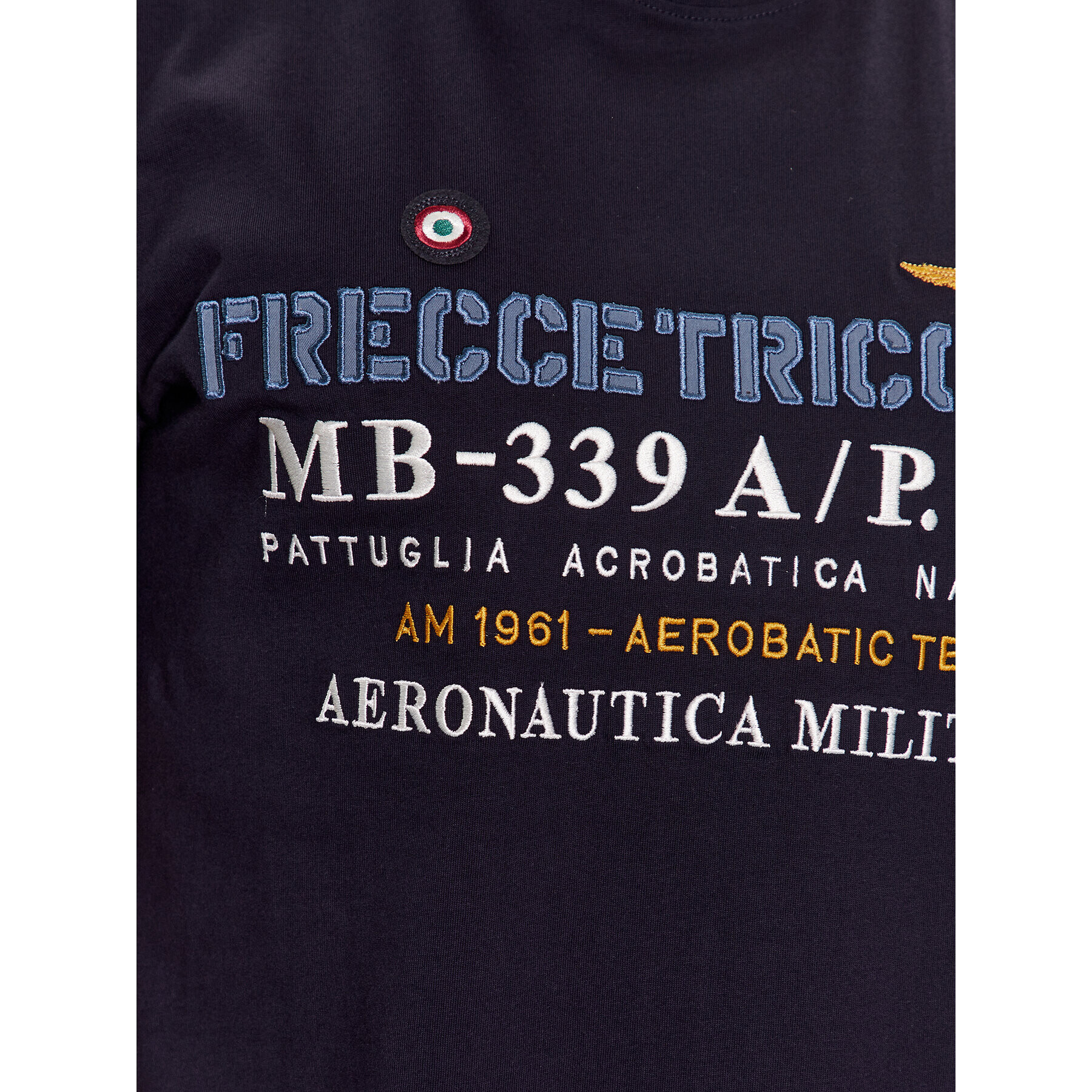 Aeronautica Militare Tričko 231TS2086J592 Tmavomodrá Regular Fit - Pepit.sk