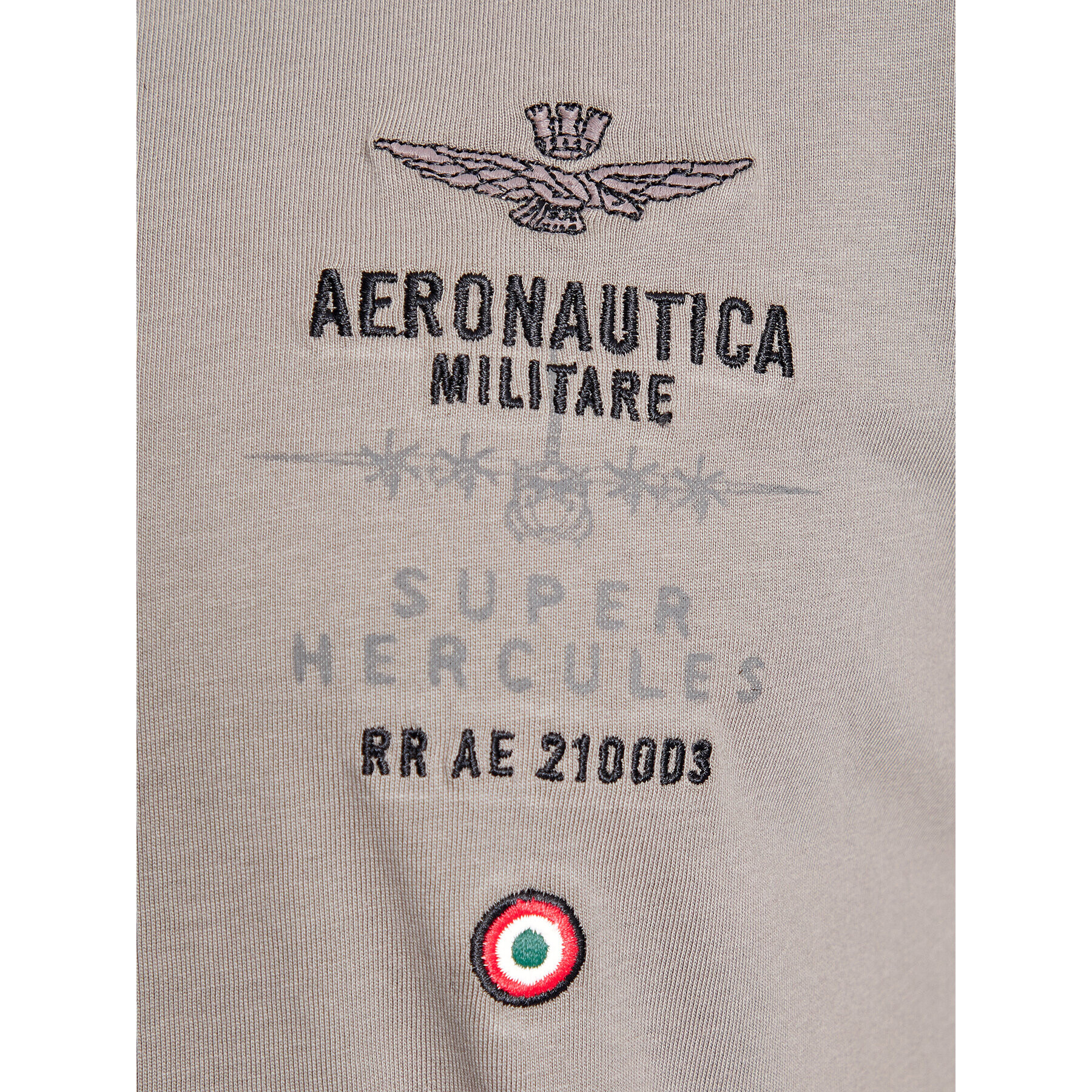 Aeronautica Militare Tričko 232TS2135J597 Zelená Regular Fit - Pepit.sk