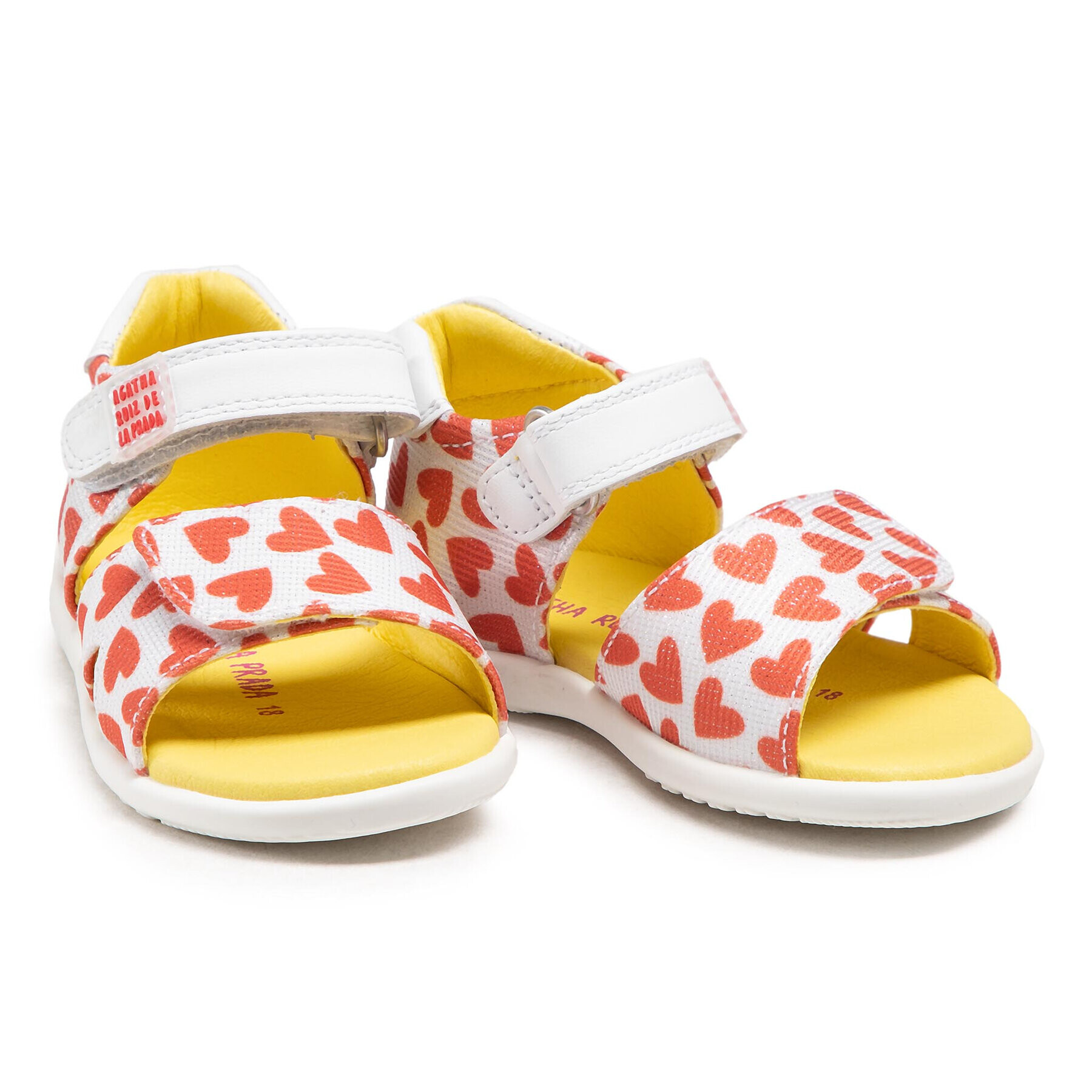 Agatha Ruiz de la Prada Sandále 212901 Biela - Pepit.sk