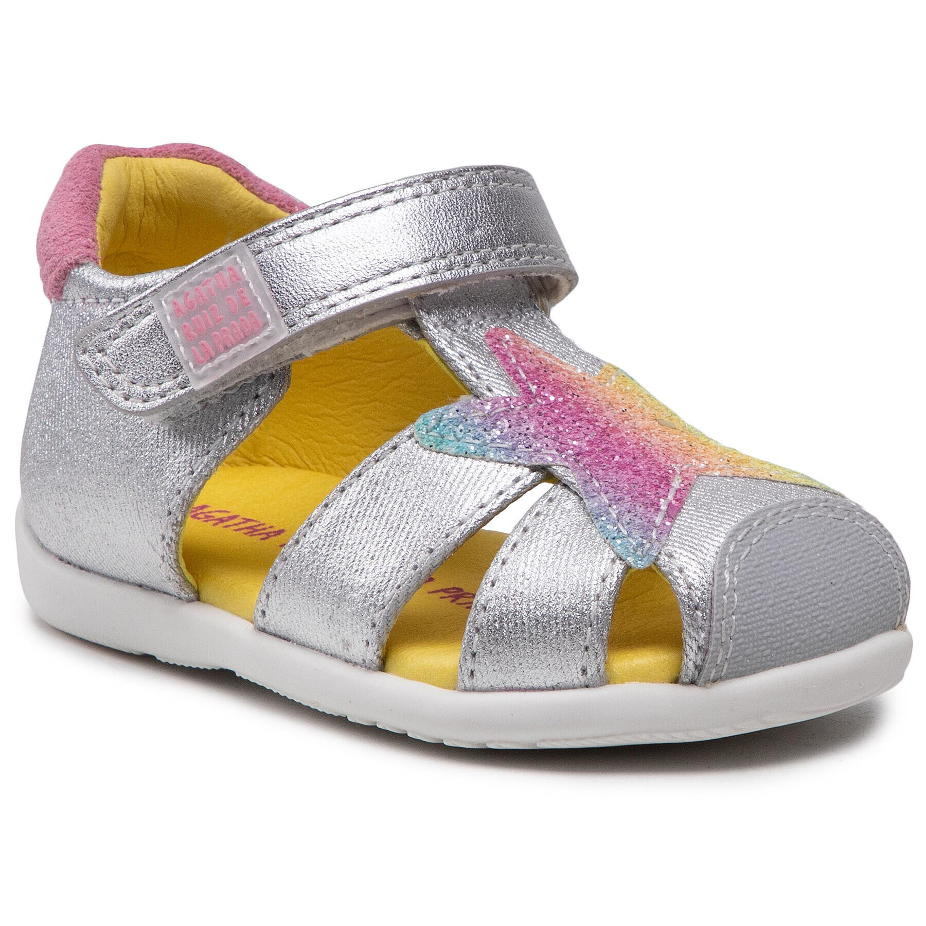 Agatha Ruiz de la Prada Sandále 212902 Strieborná - Pepit.sk