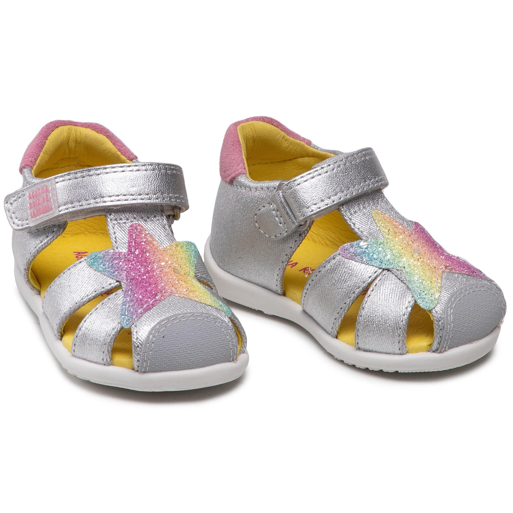 Agatha Ruiz de la Prada Sandále 212902 Strieborná - Pepit.sk