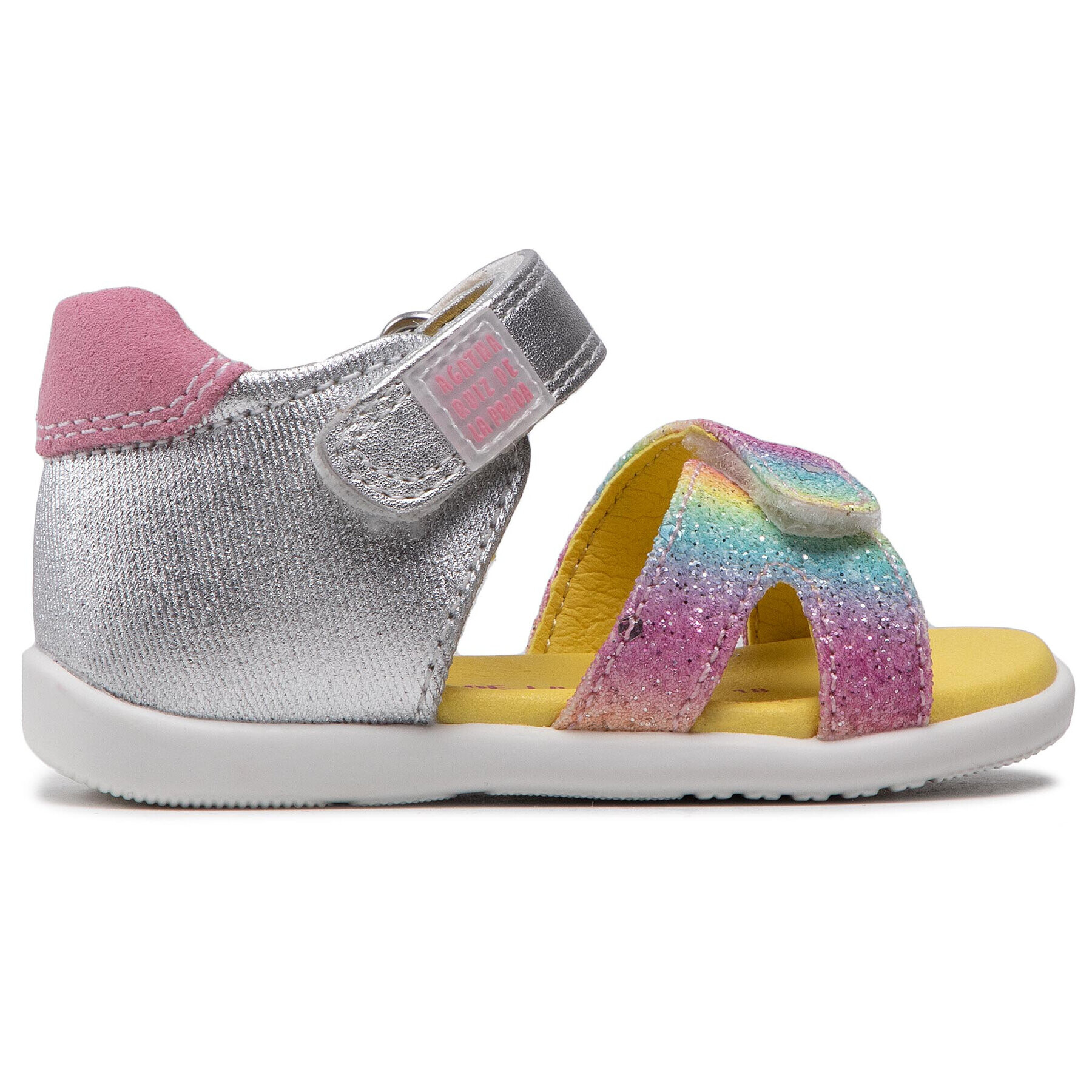 Agatha Ruiz de la Prada Sandále 212903 Strieborná - Pepit.sk