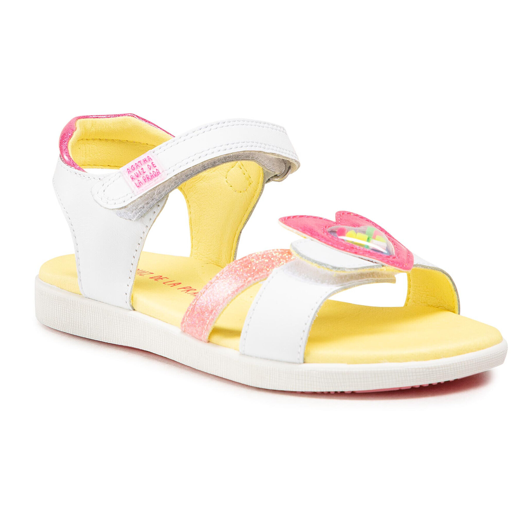 Agatha Ruiz de la Prada Sandále 212930 S Biela - Pepit.sk