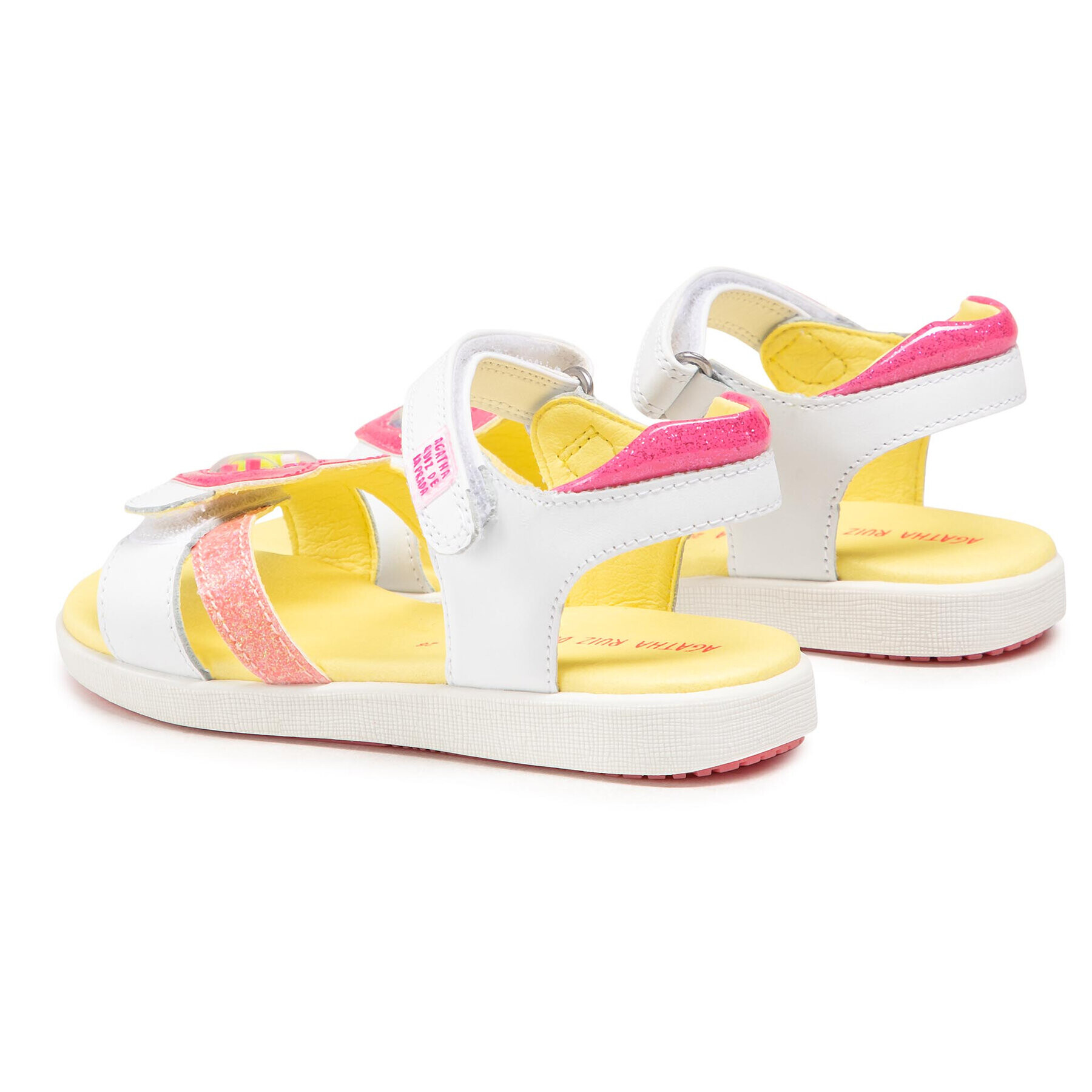 Agatha Ruiz de la Prada Sandále 212930 S Biela - Pepit.sk