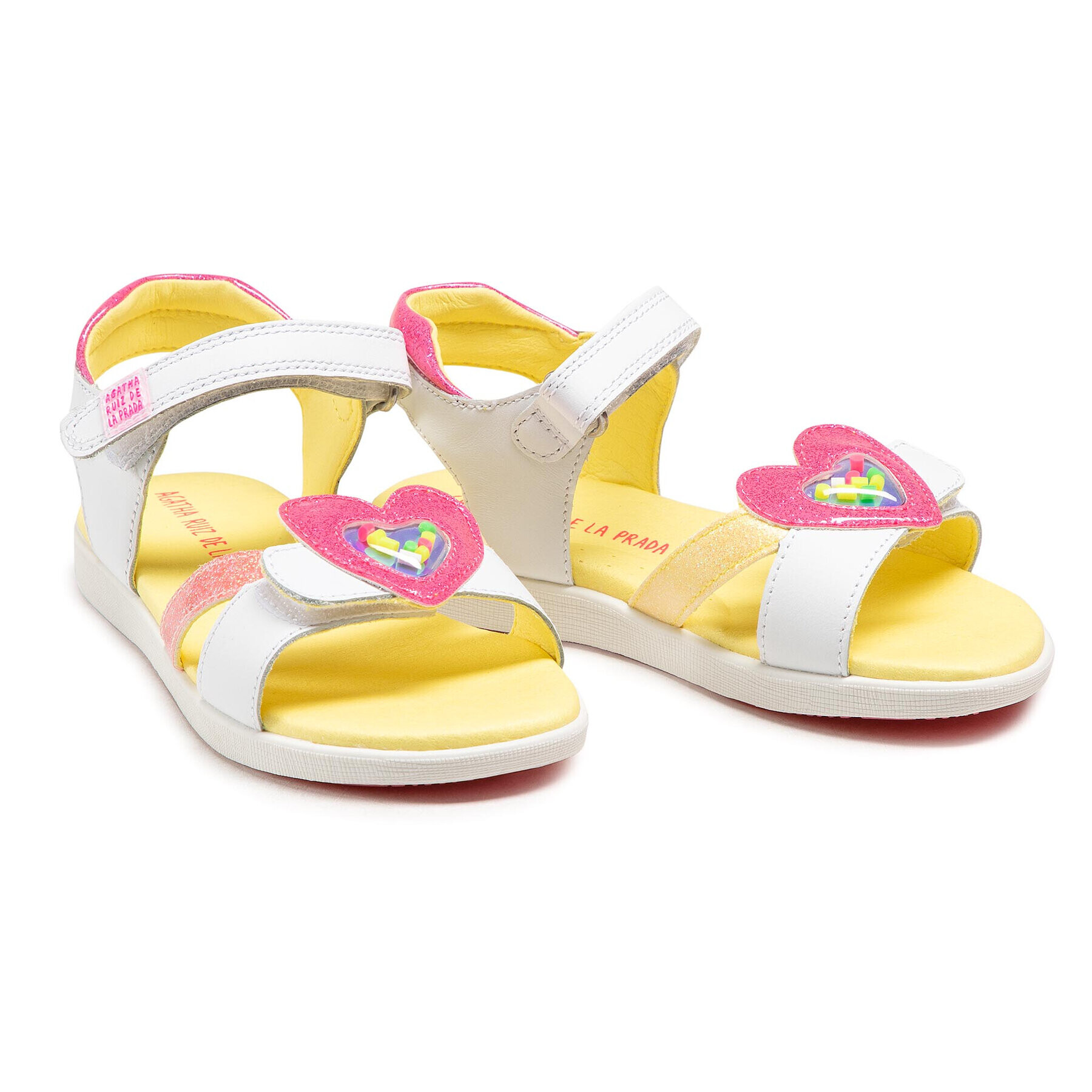 Agatha Ruiz de la Prada Sandále 212930 S Biela - Pepit.sk