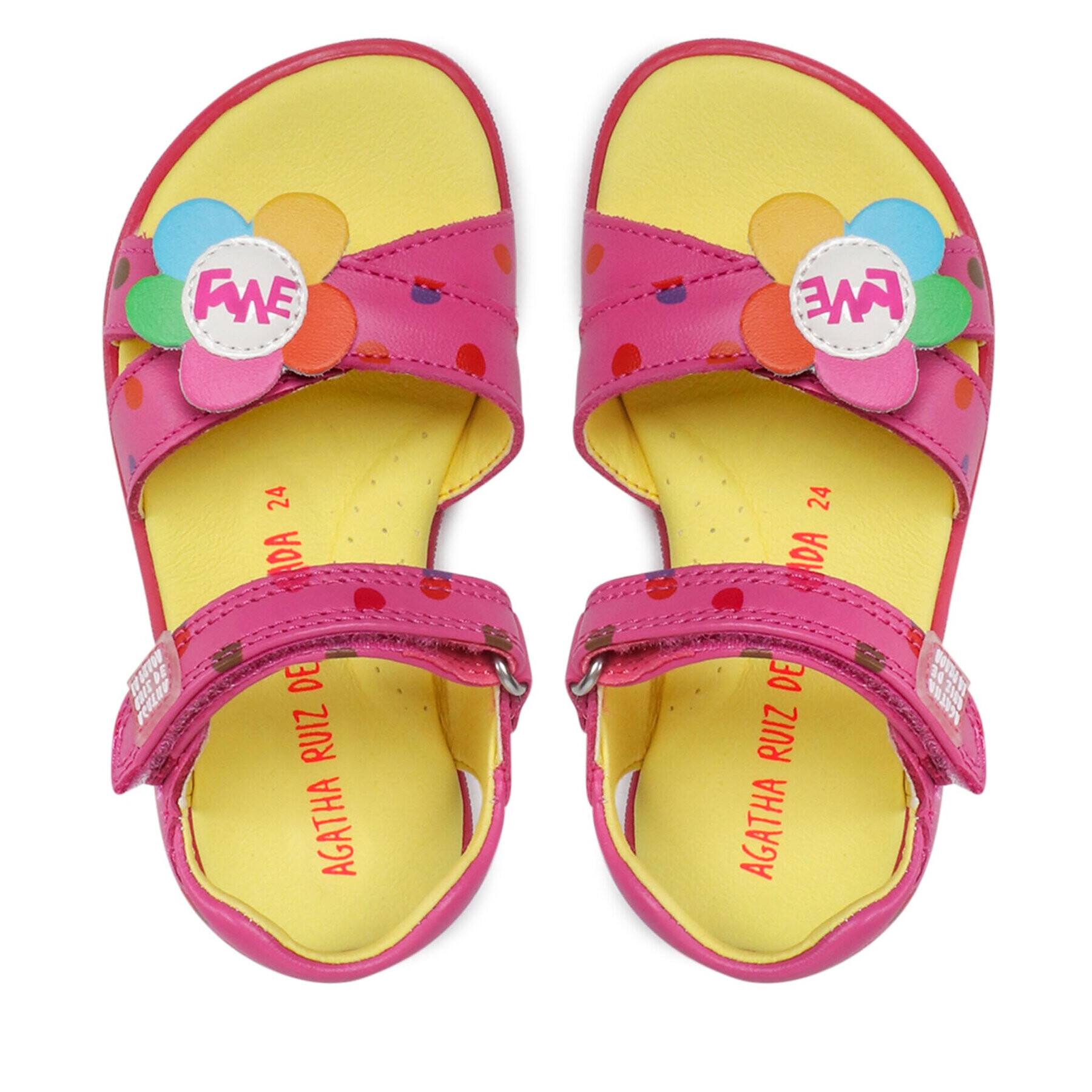 Agatha Ruiz de la Prada Sandále 222935-A M Ružová - Pepit.sk