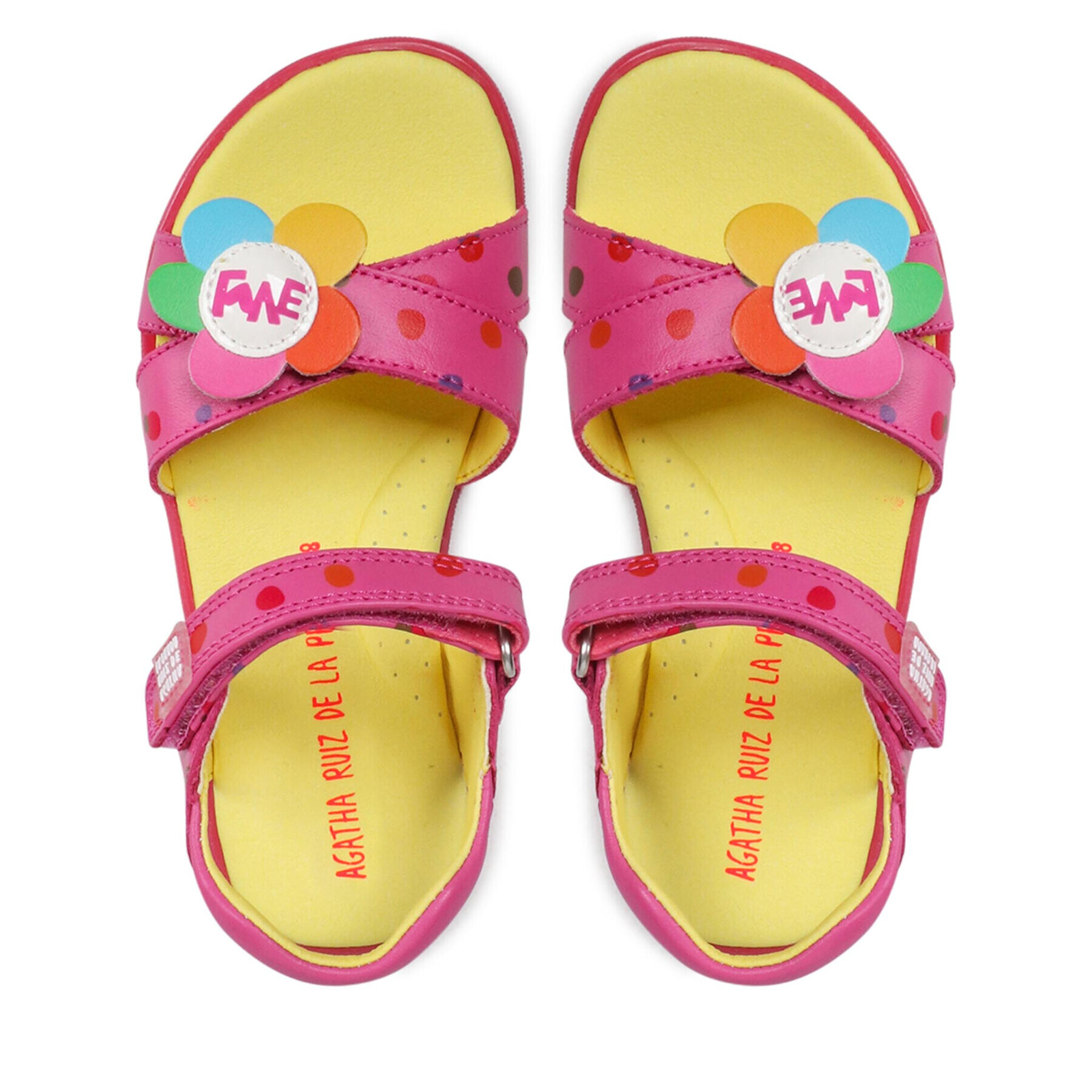 Agatha Ruiz de la Prada Sandále 222935 A S Ružová - Pepit.sk