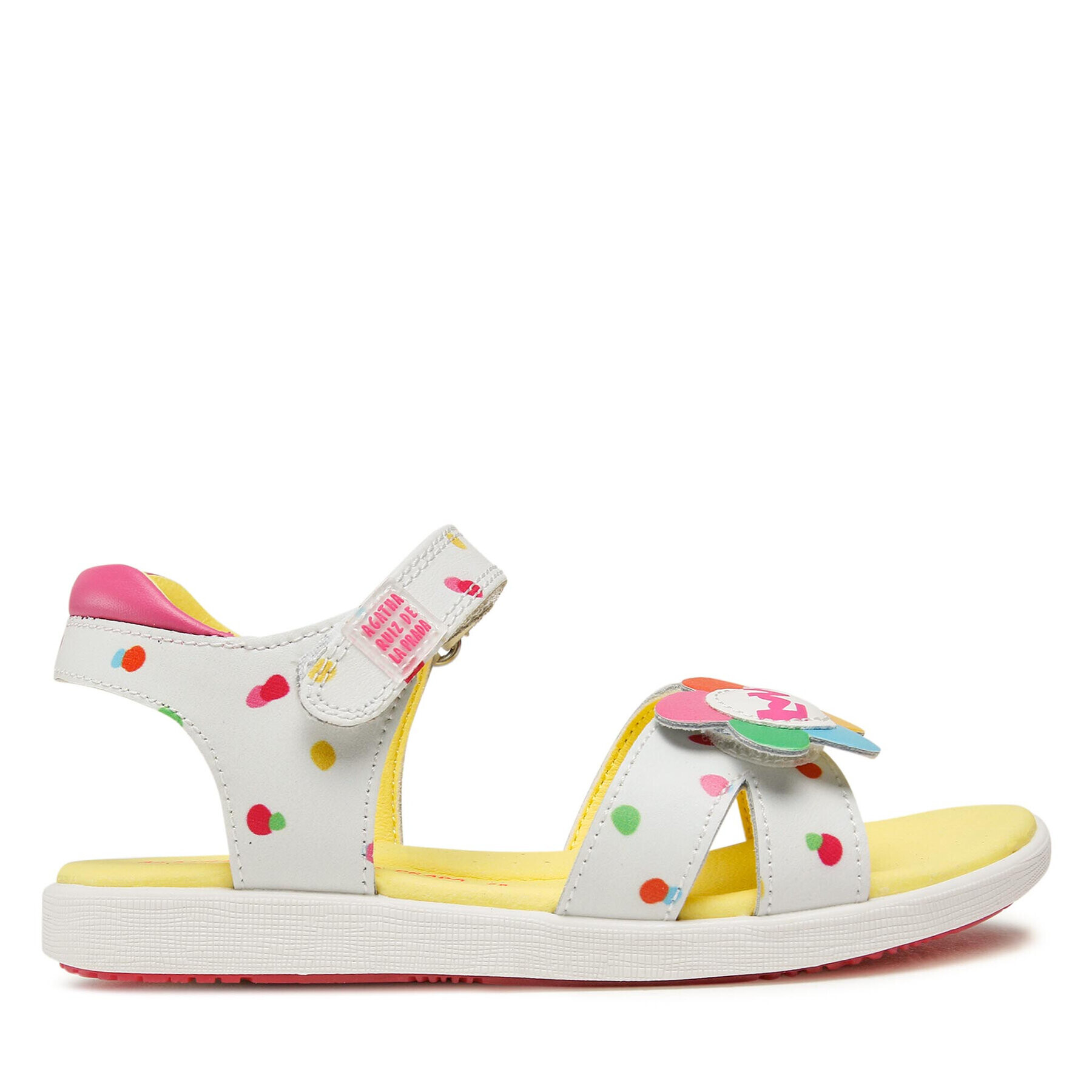 Agatha Ruiz de la Prada Sandále 222935-C S Biela - Pepit.sk