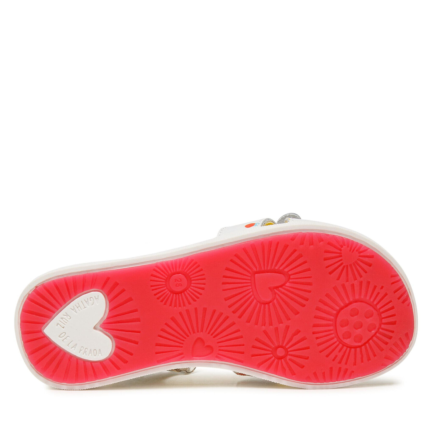 Agatha Ruiz de la Prada Sandále 222935-C S Biela - Pepit.sk