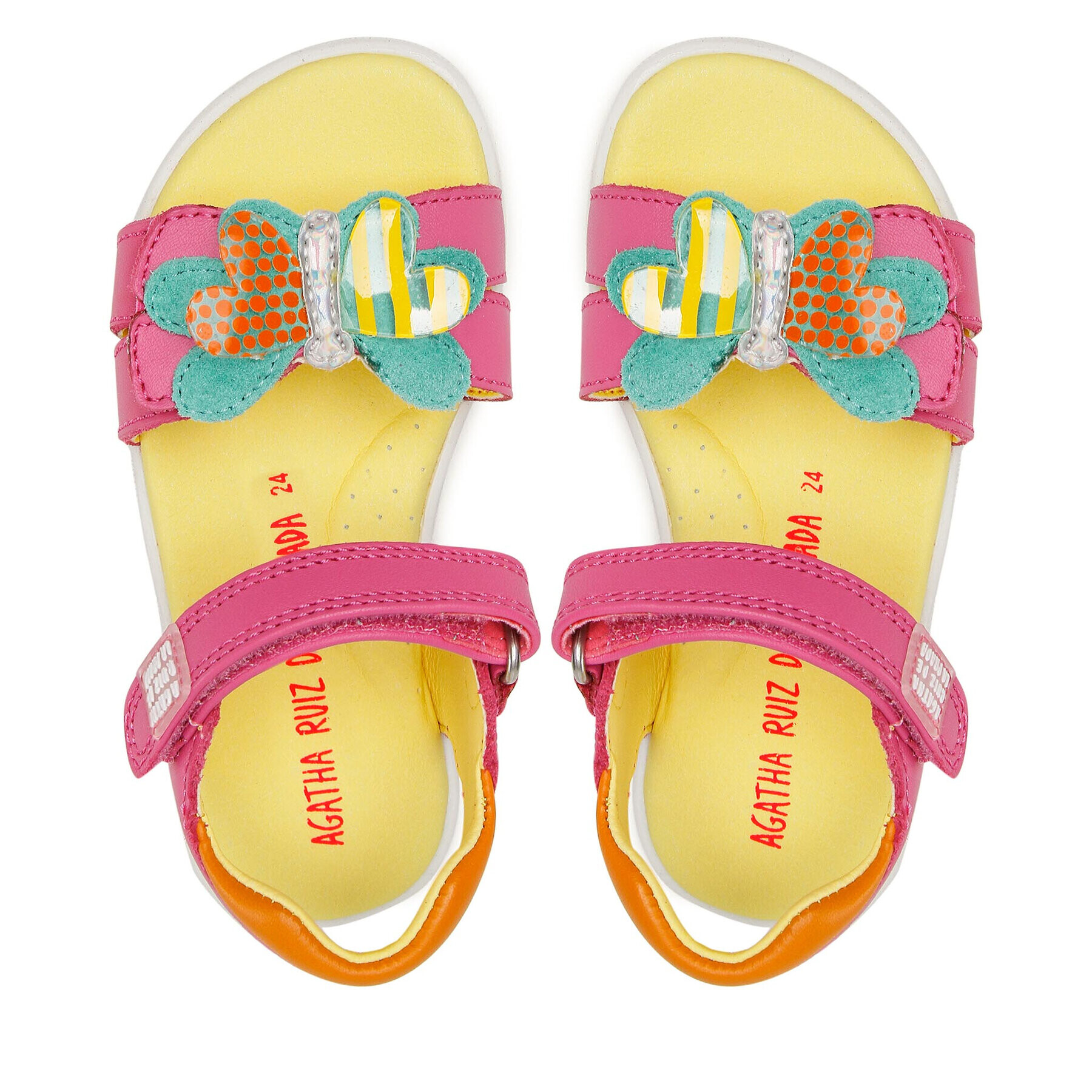 Agatha Ruiz de la Prada Sandále 222936 A M Ružová - Pepit.sk