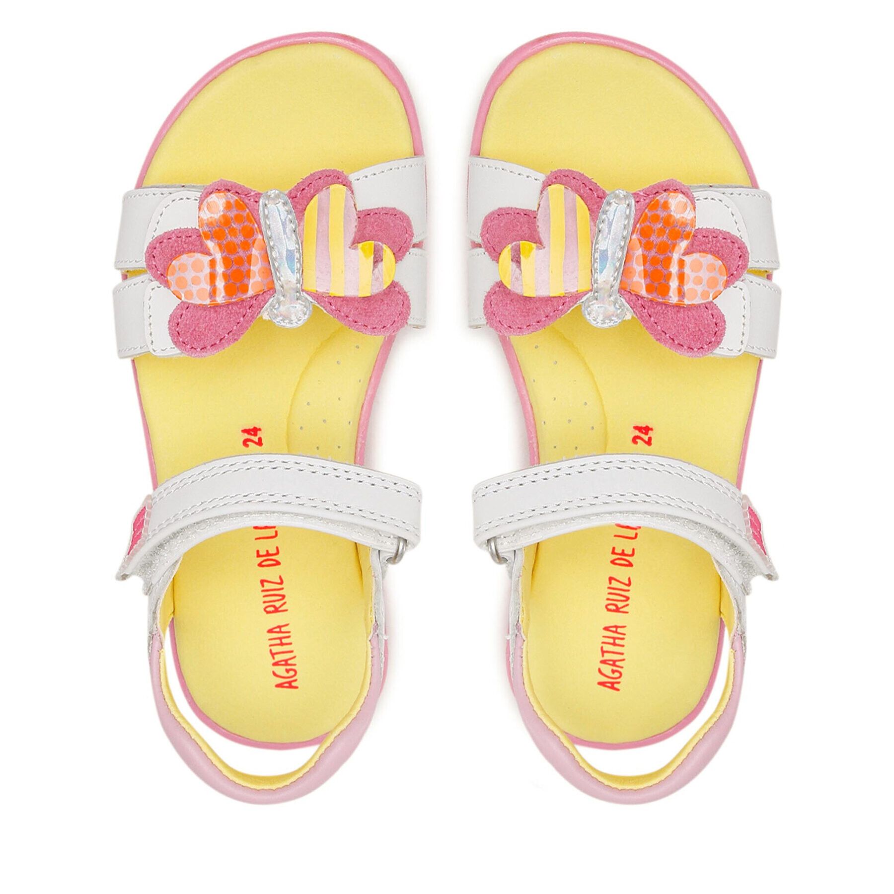 Agatha Ruiz de la Prada Sandále 222936-C M Biela - Pepit.sk