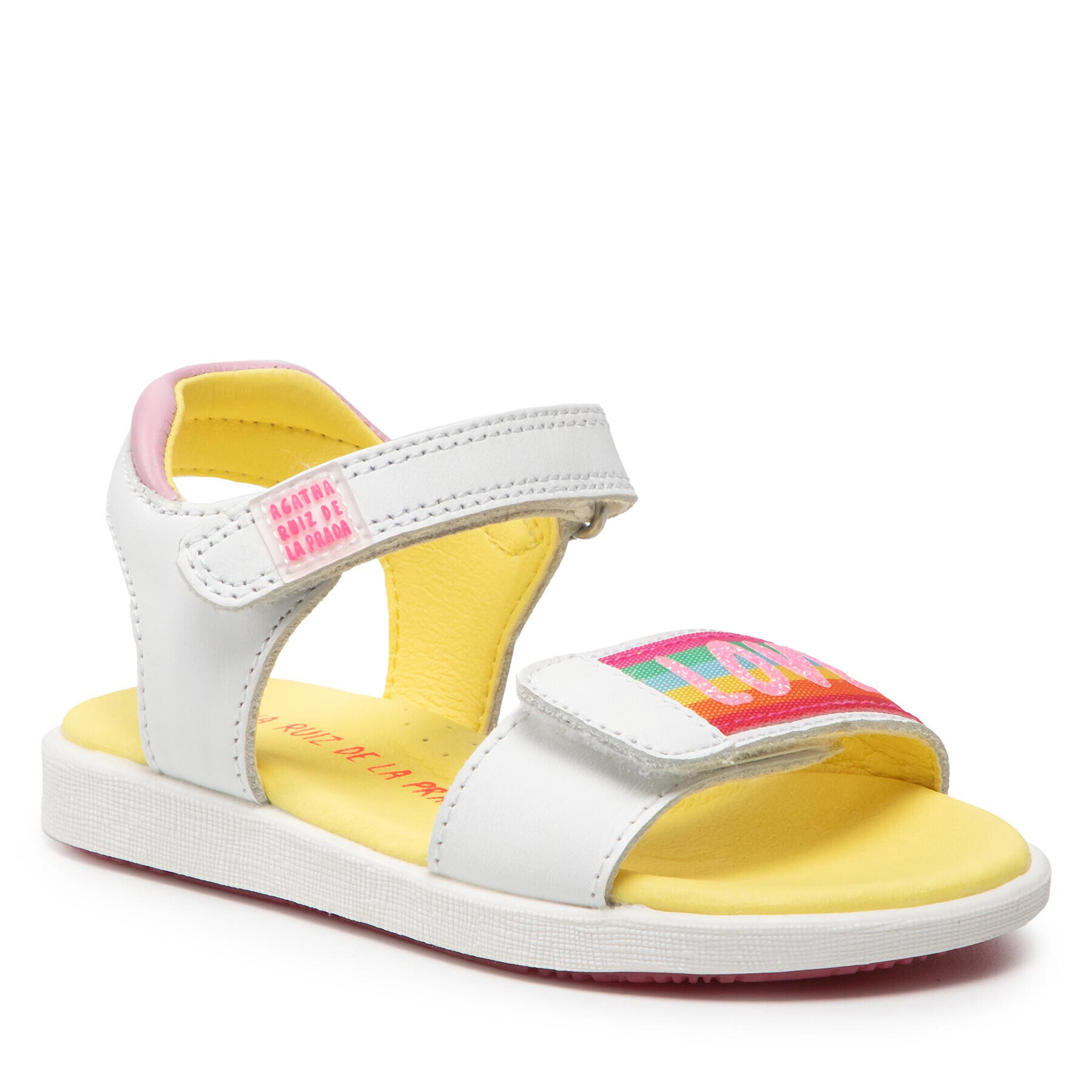 Agatha Ruiz de la Prada Sandále 222937-B M Biela - Pepit.sk