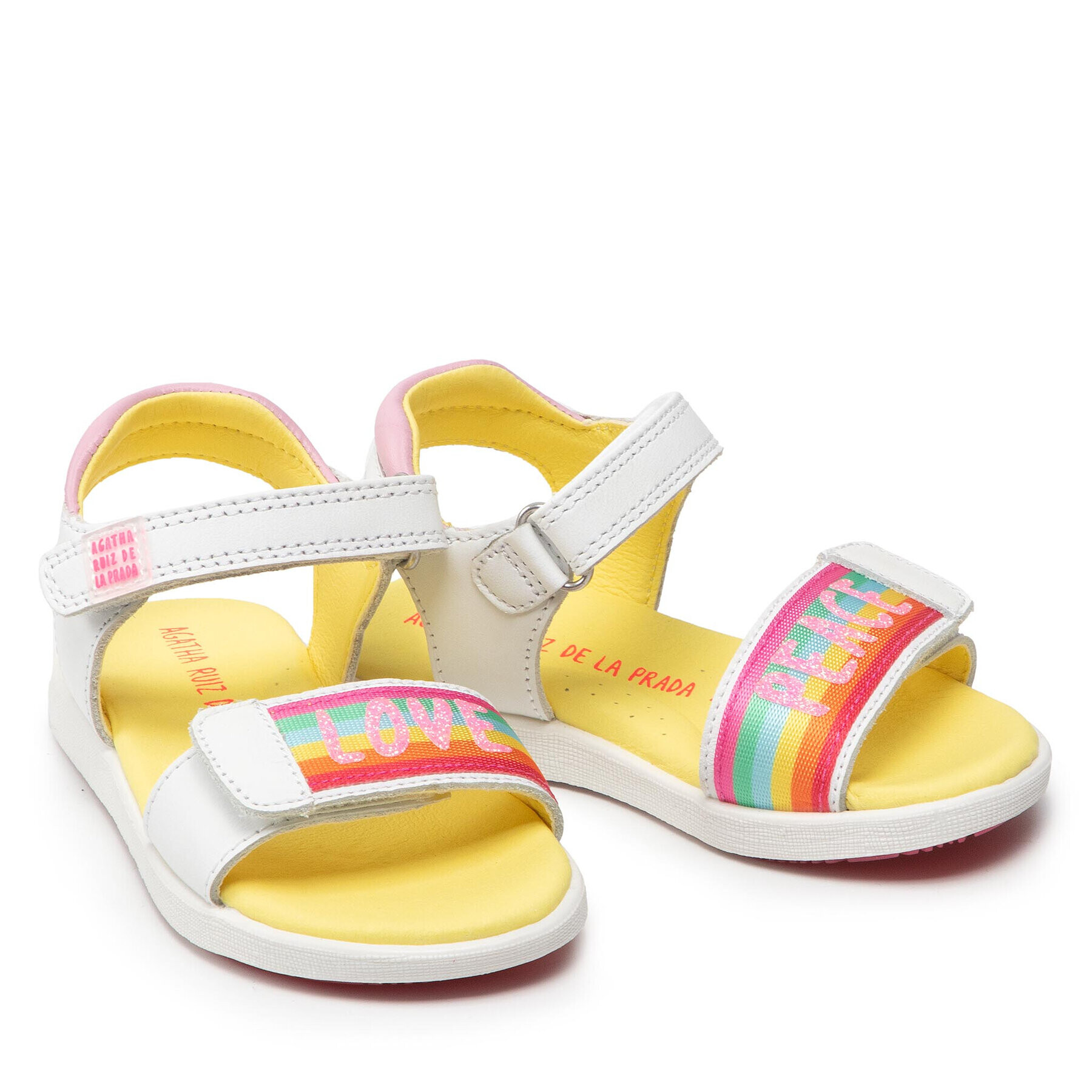 Agatha Ruiz de la Prada Sandále 222937-B M Biela - Pepit.sk