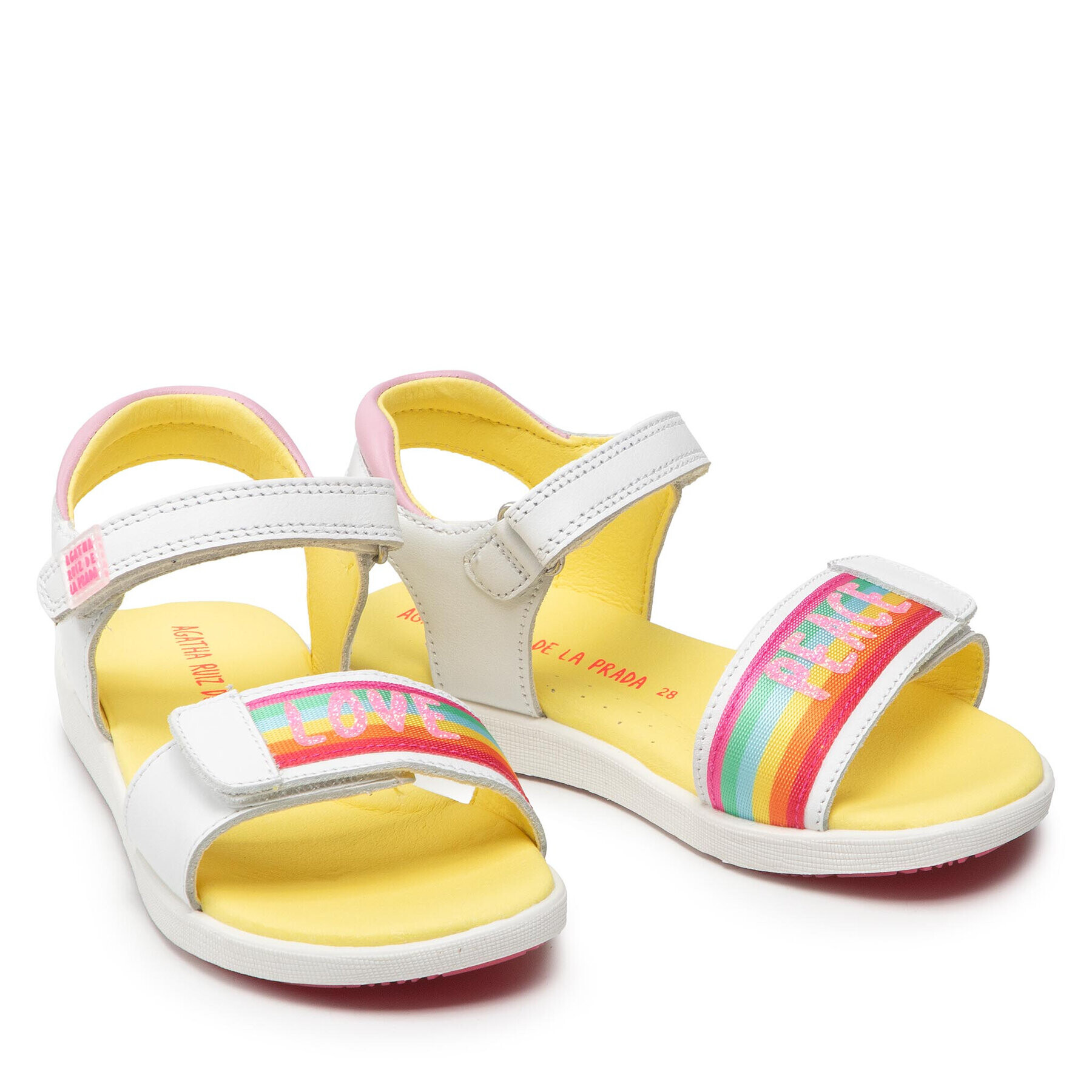 Agatha Ruiz de la Prada Sandále 222937-B S Biela - Pepit.sk