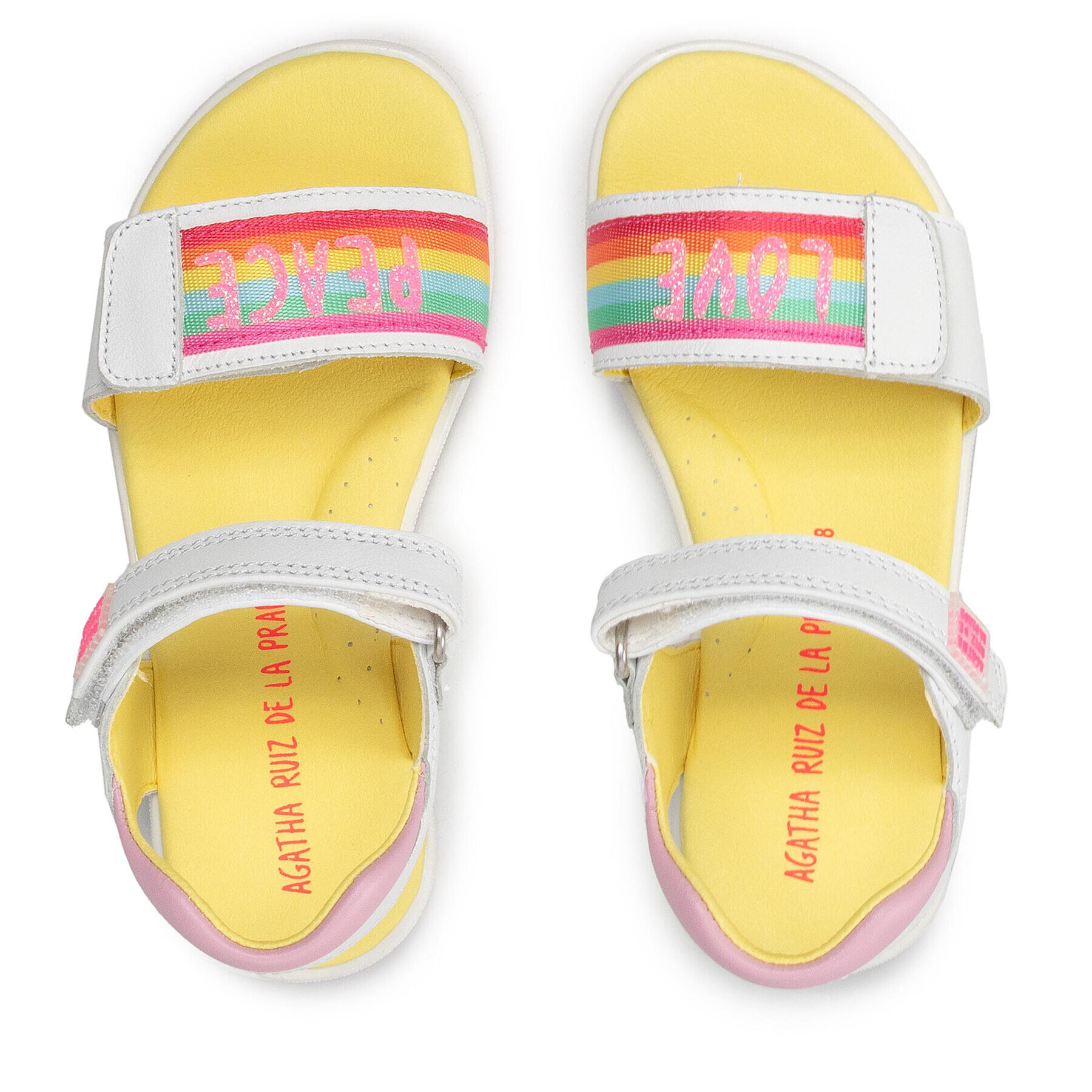 Agatha Ruiz de la Prada Sandále 222937-B S Biela - Pepit.sk