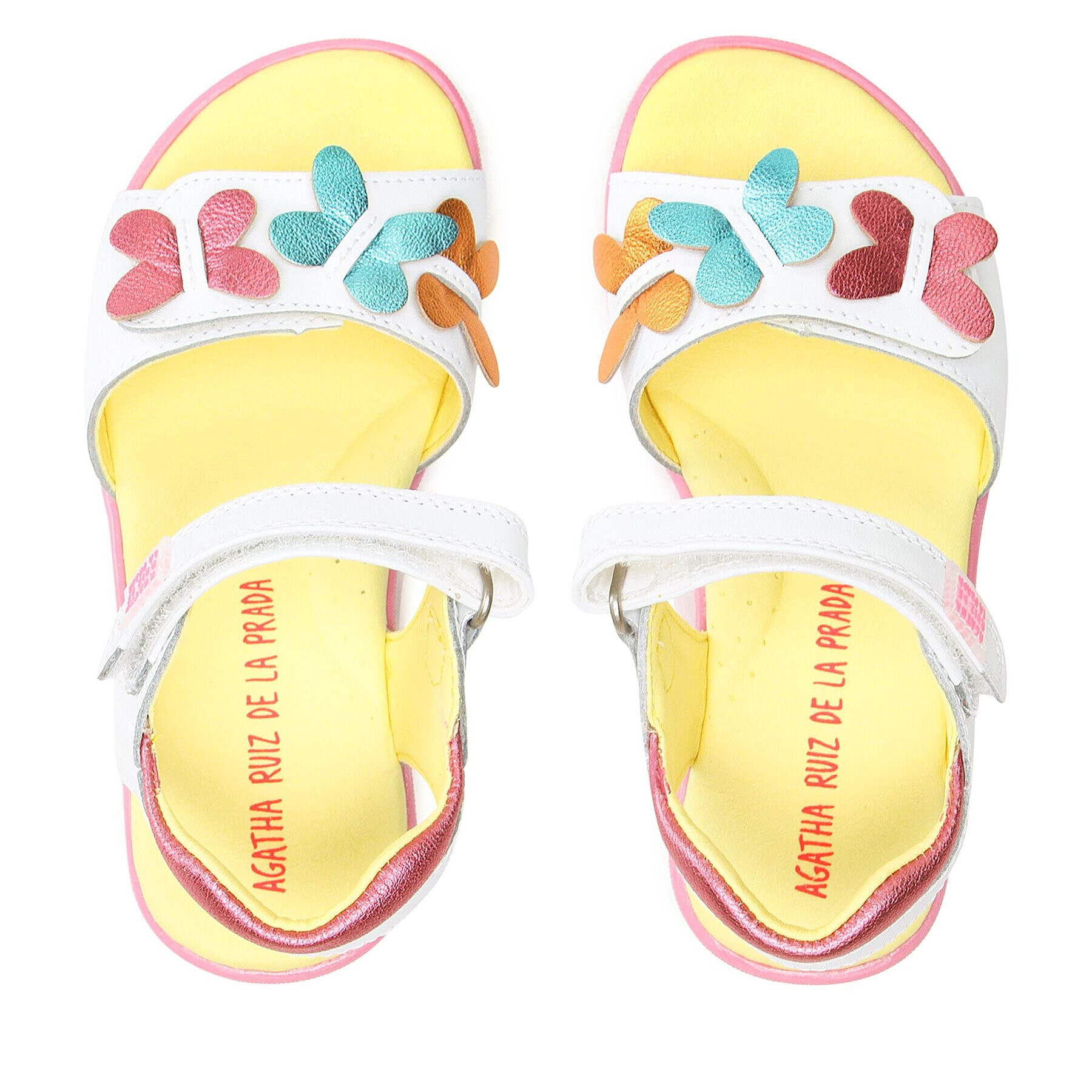 Agatha Ruiz de la Prada Sandále 232945 S Biela - Pepit.sk