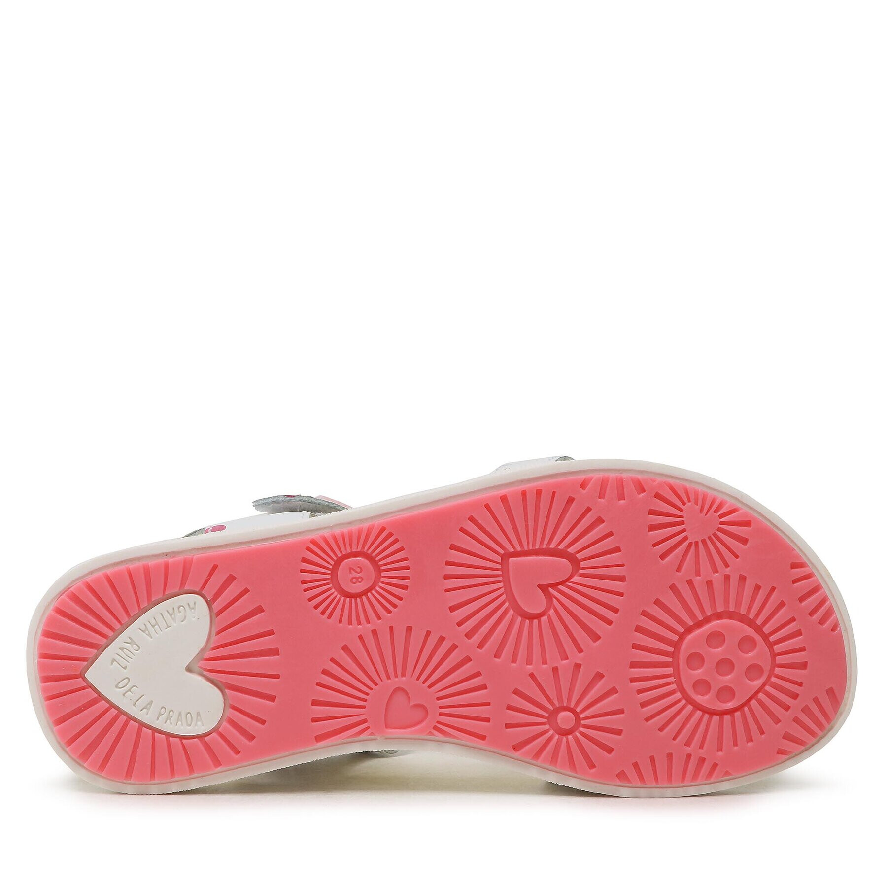 Agatha Ruiz de la Prada Sandále 232950 S Biela - Pepit.sk