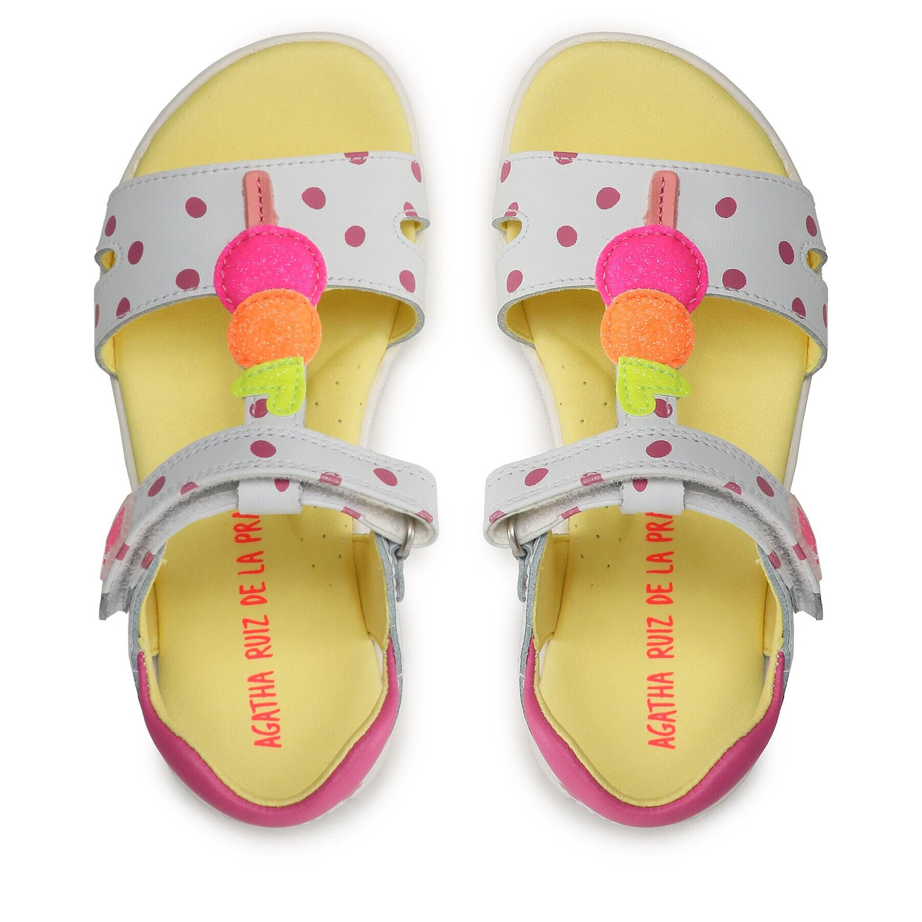 Agatha Ruiz de la Prada Sandále 232950 S Biela - Pepit.sk