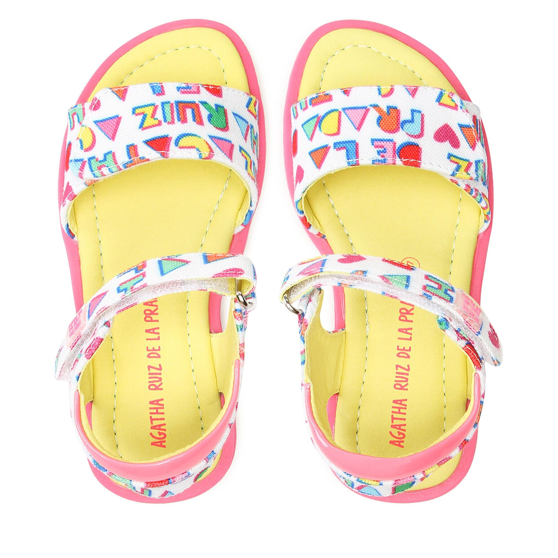 Agatha Ruiz de la Prada Sandále 232955 Biela - Pepit.sk