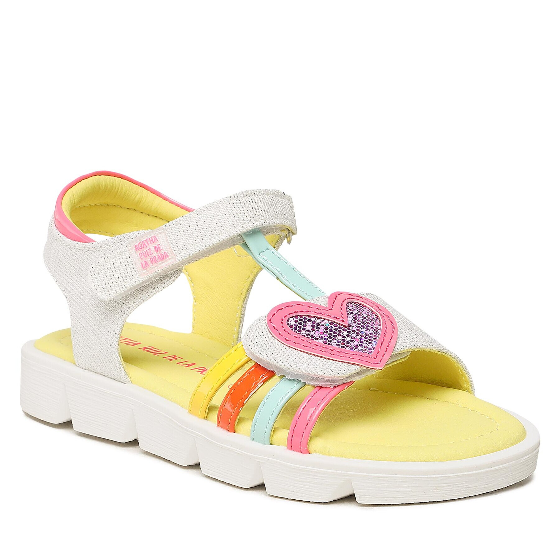 Agatha Ruiz de la Prada Sandále 232956 Biela - Pepit.sk