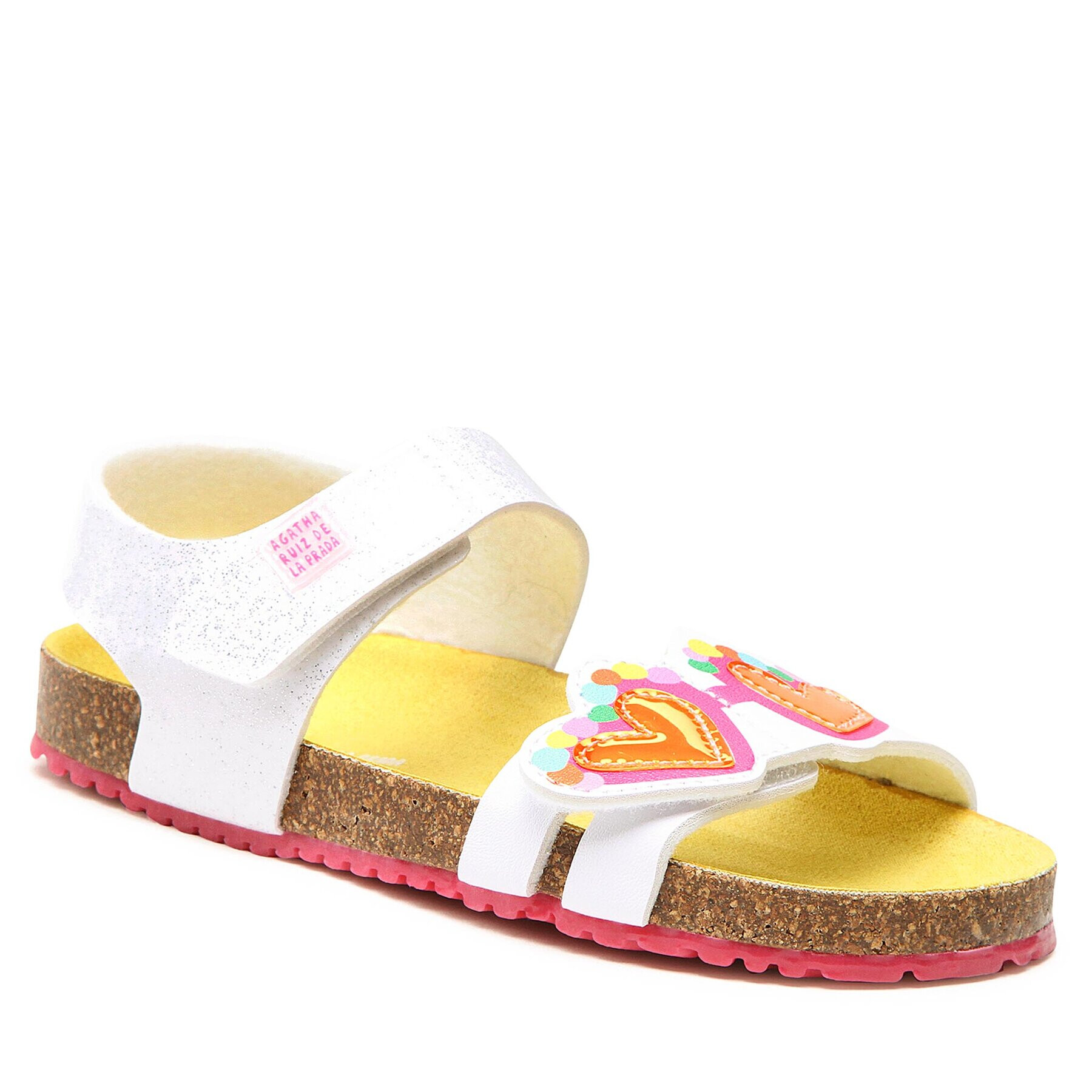 Agatha Ruiz de la Prada Sandále 232961 D Biela - Pepit.sk