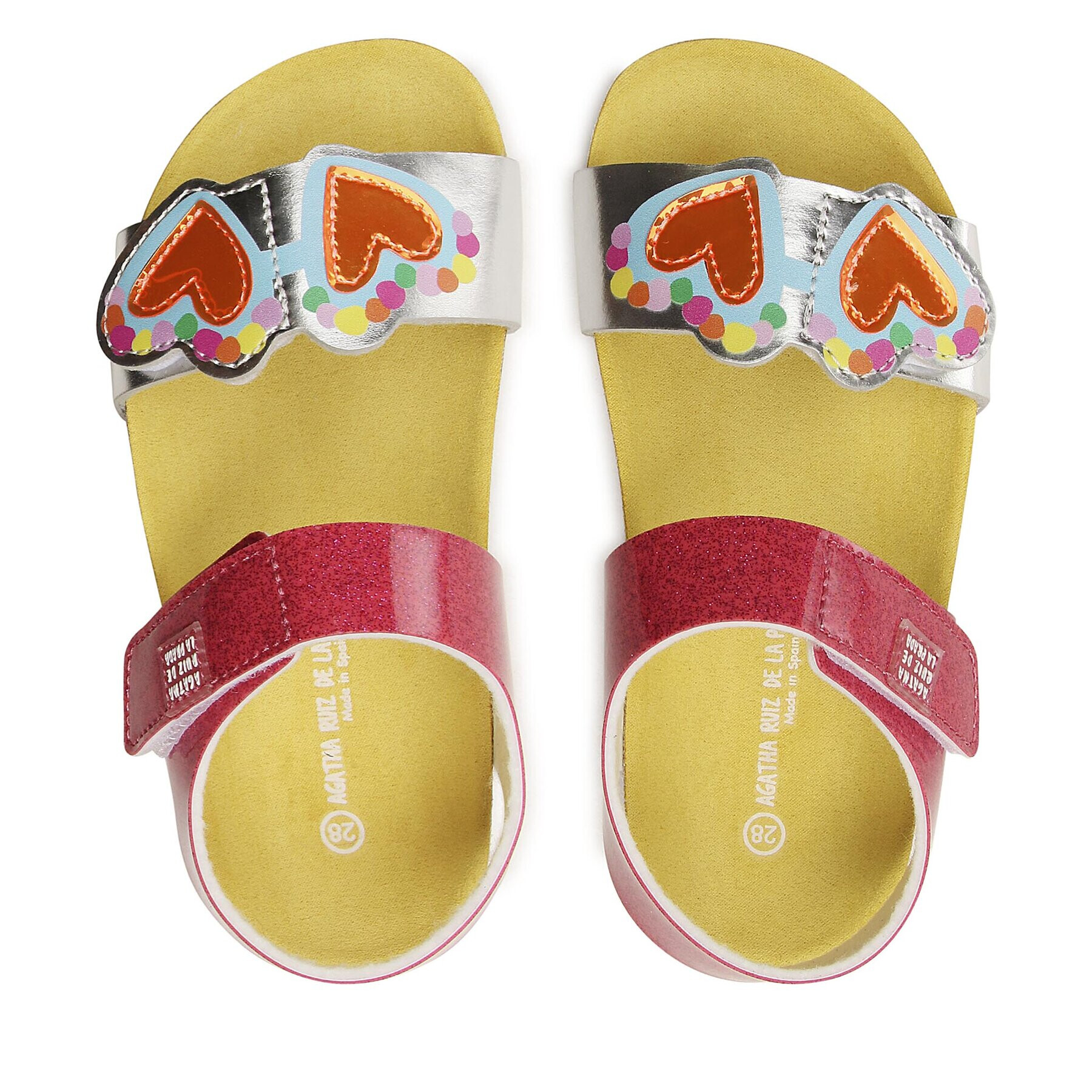 Agatha Ruiz de la Prada Sandále 232961 D Ružová - Pepit.sk