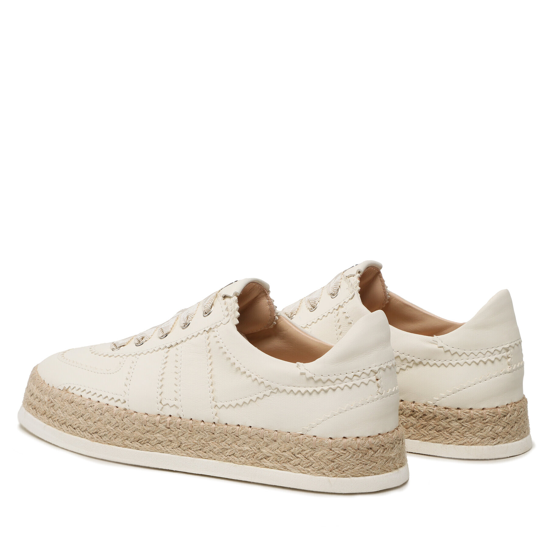 AGL Espadrilky Leda Rope D936107PISOFTY0115 Biela - Pepit.sk