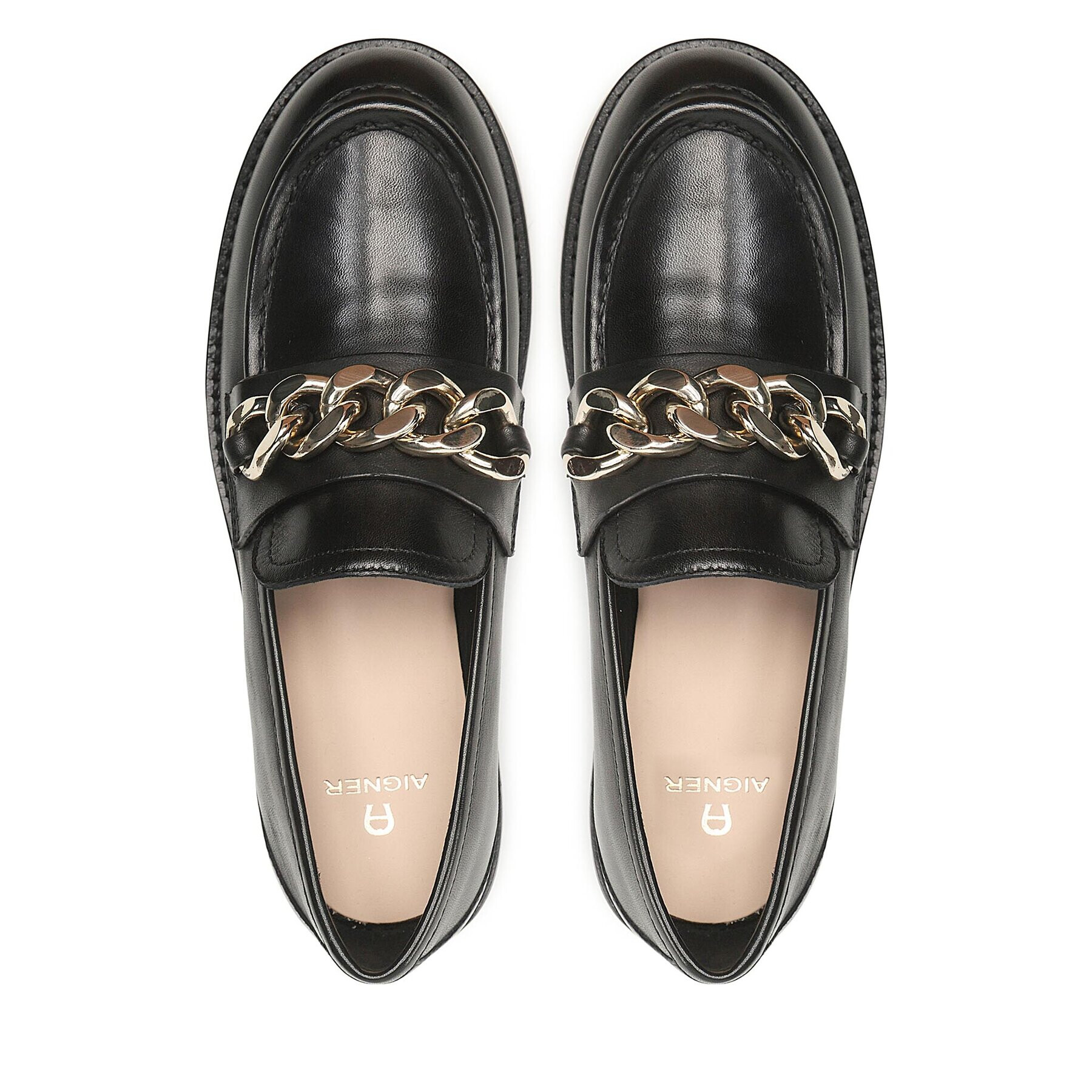 Aigner Loafers Ava 35 1222105 Čierna - Pepit.sk