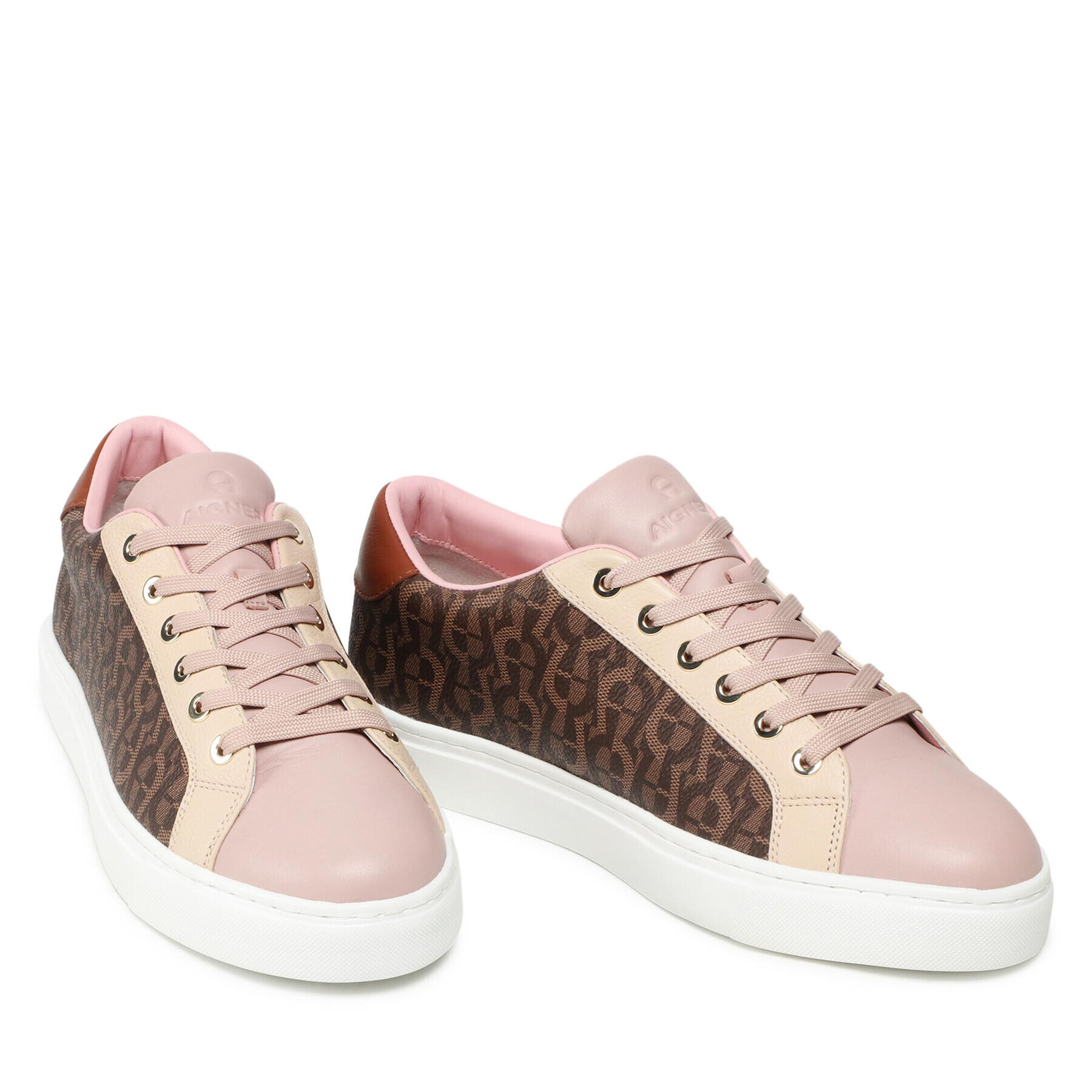 Aigner Sneakersy Diane 5A 1221510 Hnedá - Pepit.sk