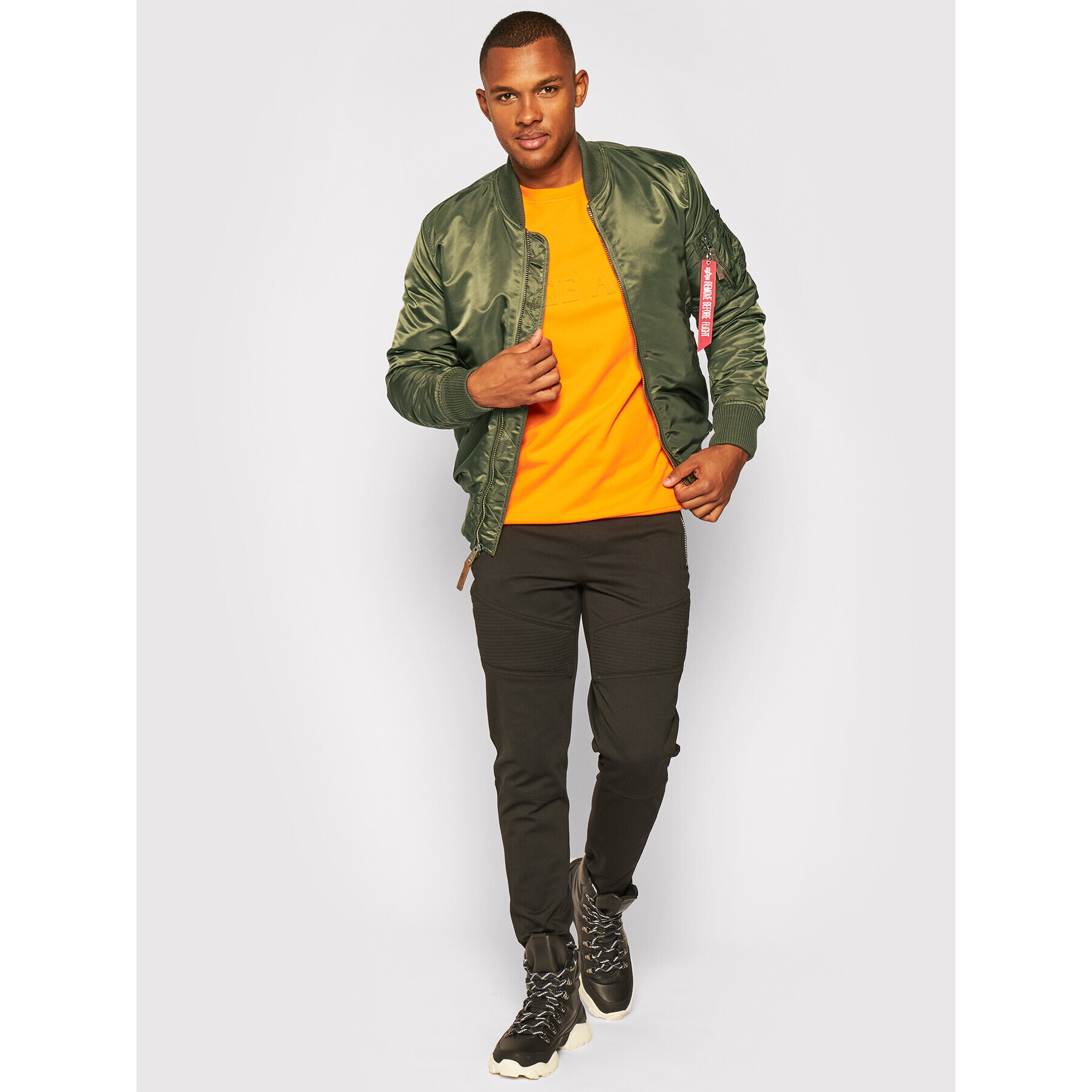 Alpha Industries Bomber bunda Ma-1 Vf 59 168100 Zelená Slim Fit - Pepit.sk