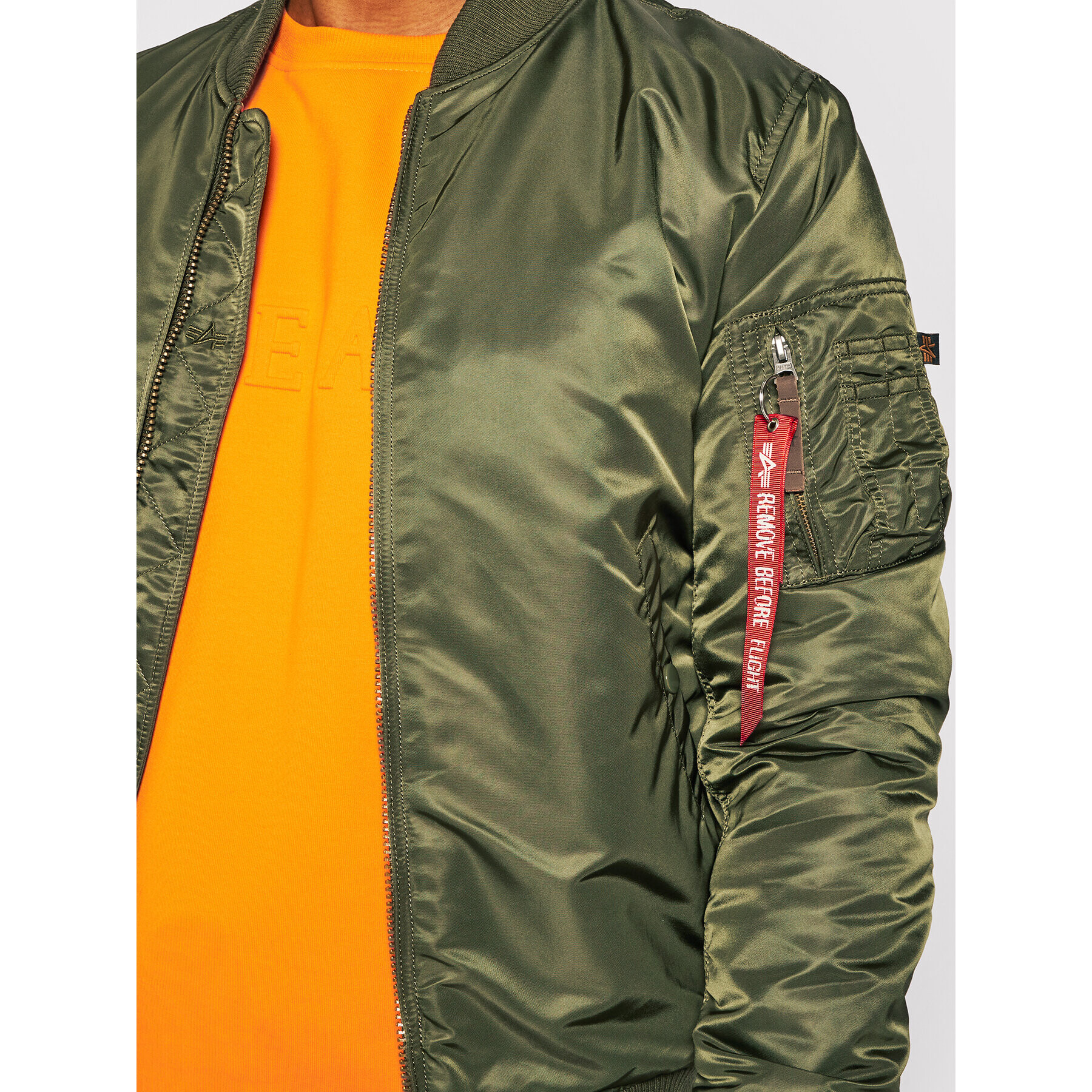 Alpha Industries Bomber bunda Ma-1 Vf 59 168100 Zelená Slim Fit - Pepit.sk