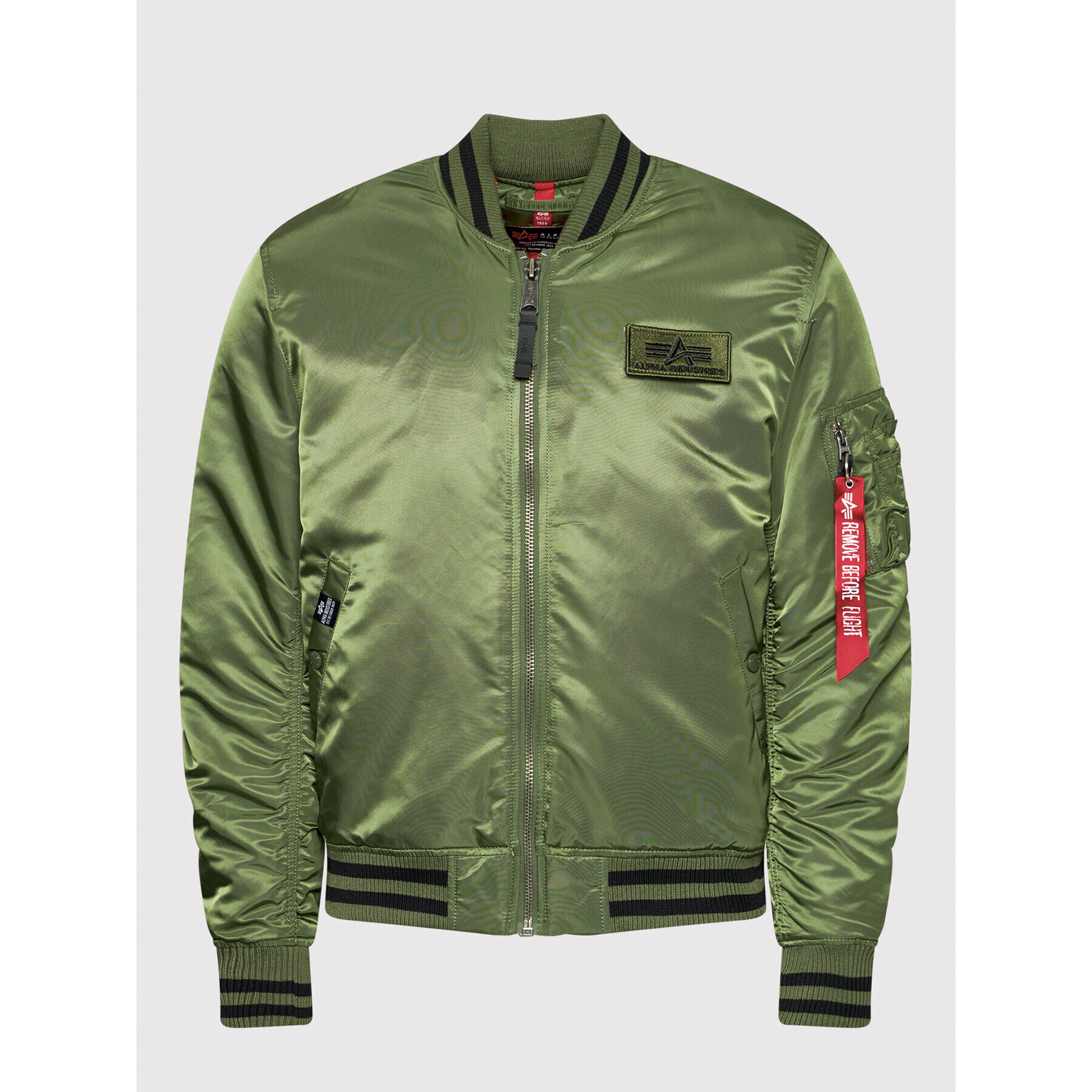 Alpha Industries Bundy bomber College 118112 Zelená Regular Fit - Pepit.sk