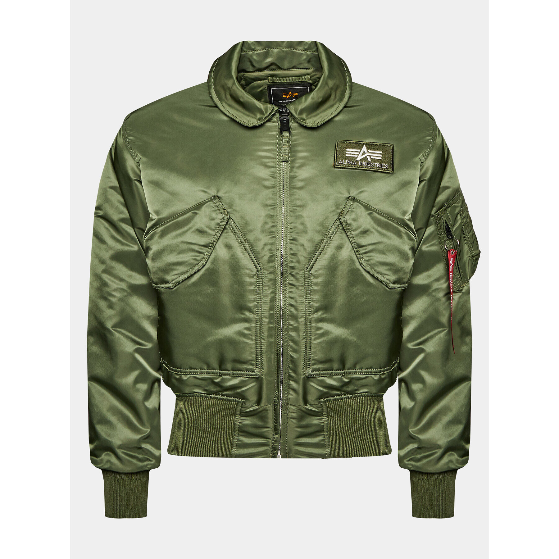 Alpha Industries Bundy bomber Cwu 45 100102 Zelená Regular Fit - Pepit.sk