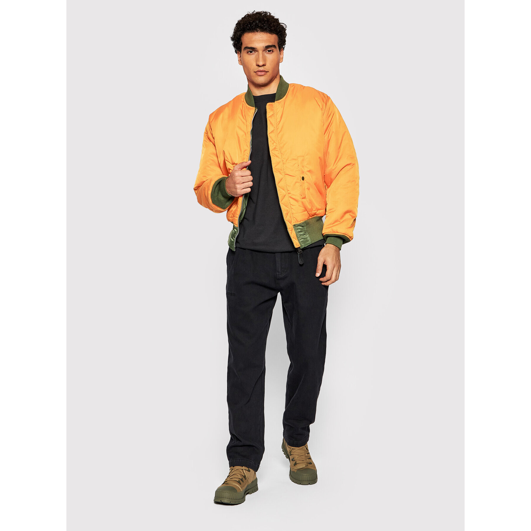 Alpha Industries Bundy bomber Ma-1 100101 Zelená Regular Fit - Pepit.sk