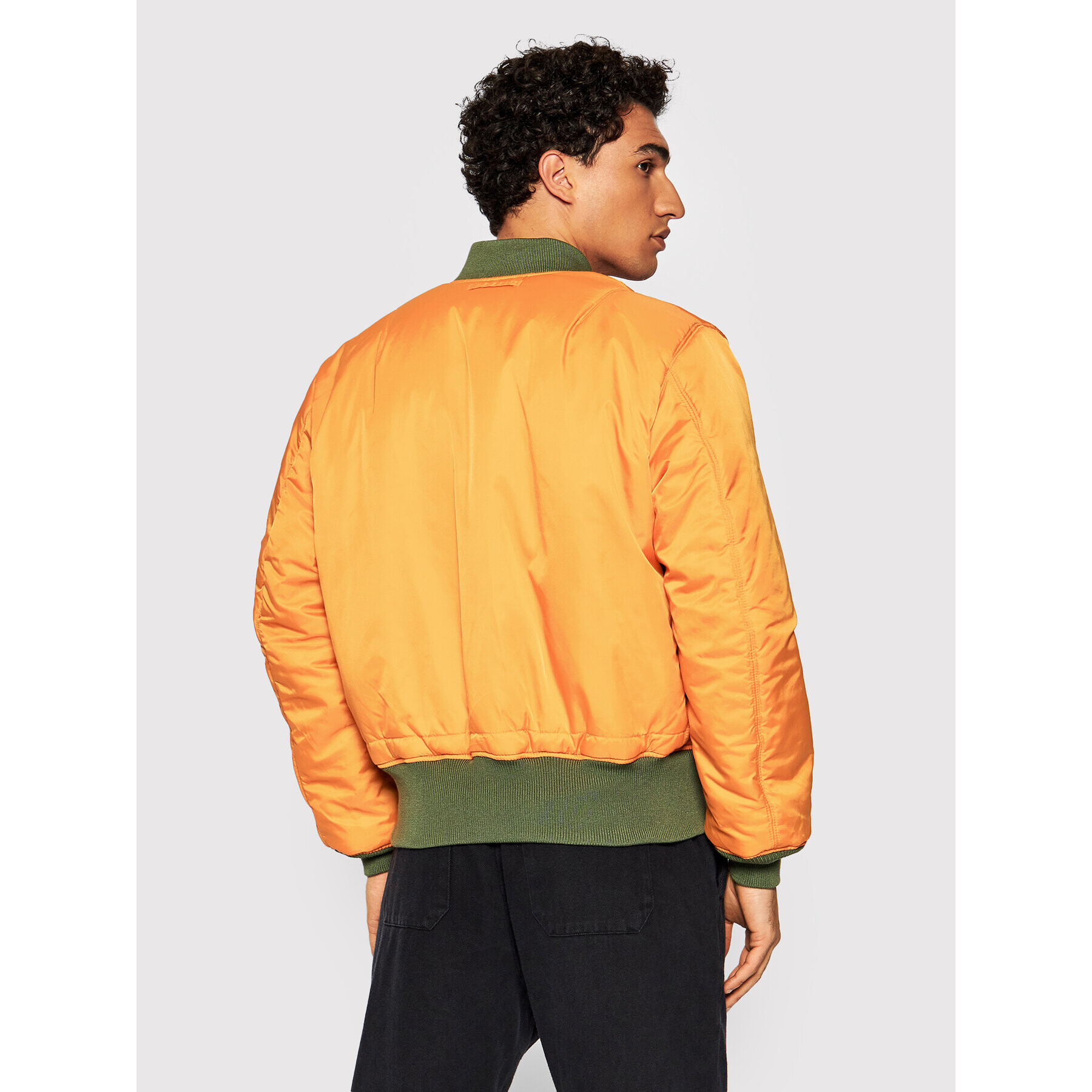 Alpha Industries Bundy bomber Ma-1 100101 Zelená Regular Fit - Pepit.sk