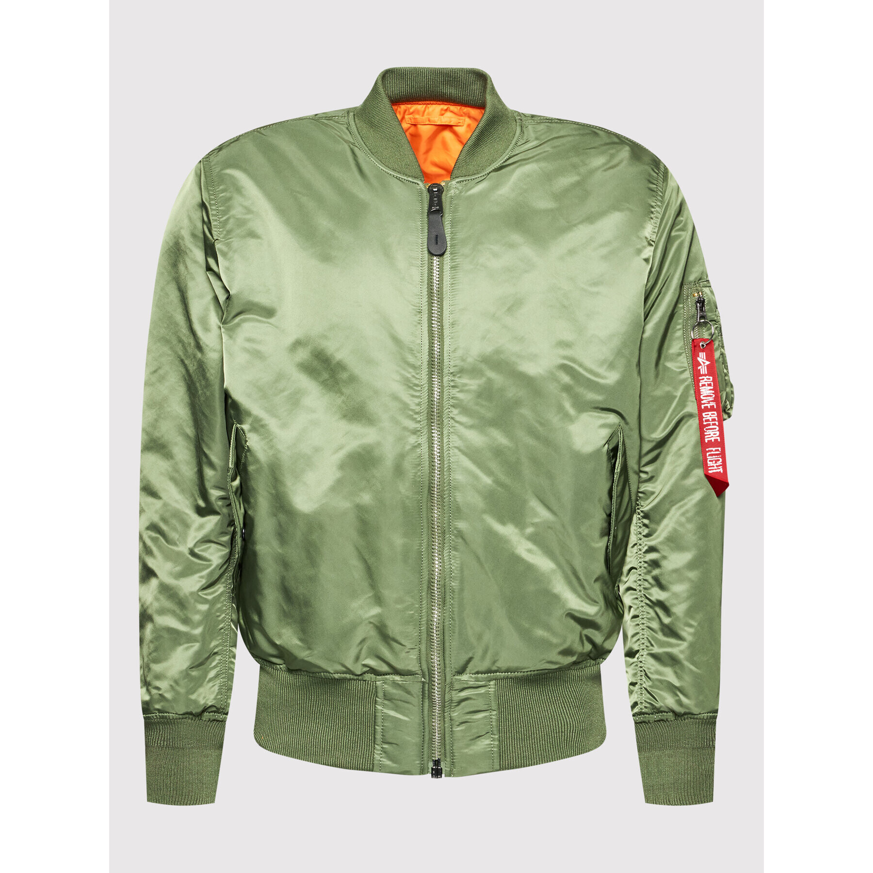 Alpha Industries Bundy bomber Ma-1 100101 Zelená Regular Fit - Pepit.sk