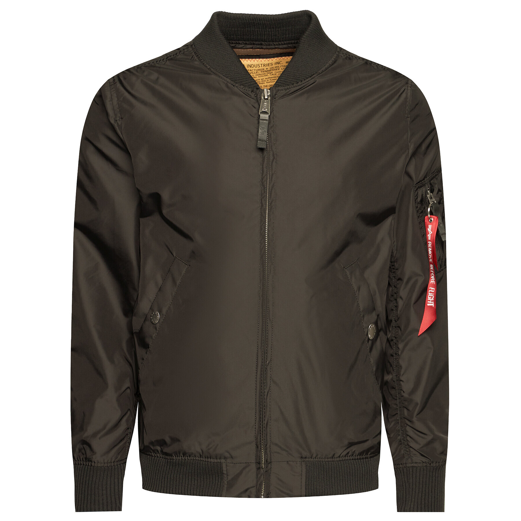 Alpha Industries Bundy bomber Ma-1 191103 Čierna Regular Fit - Pepit.sk