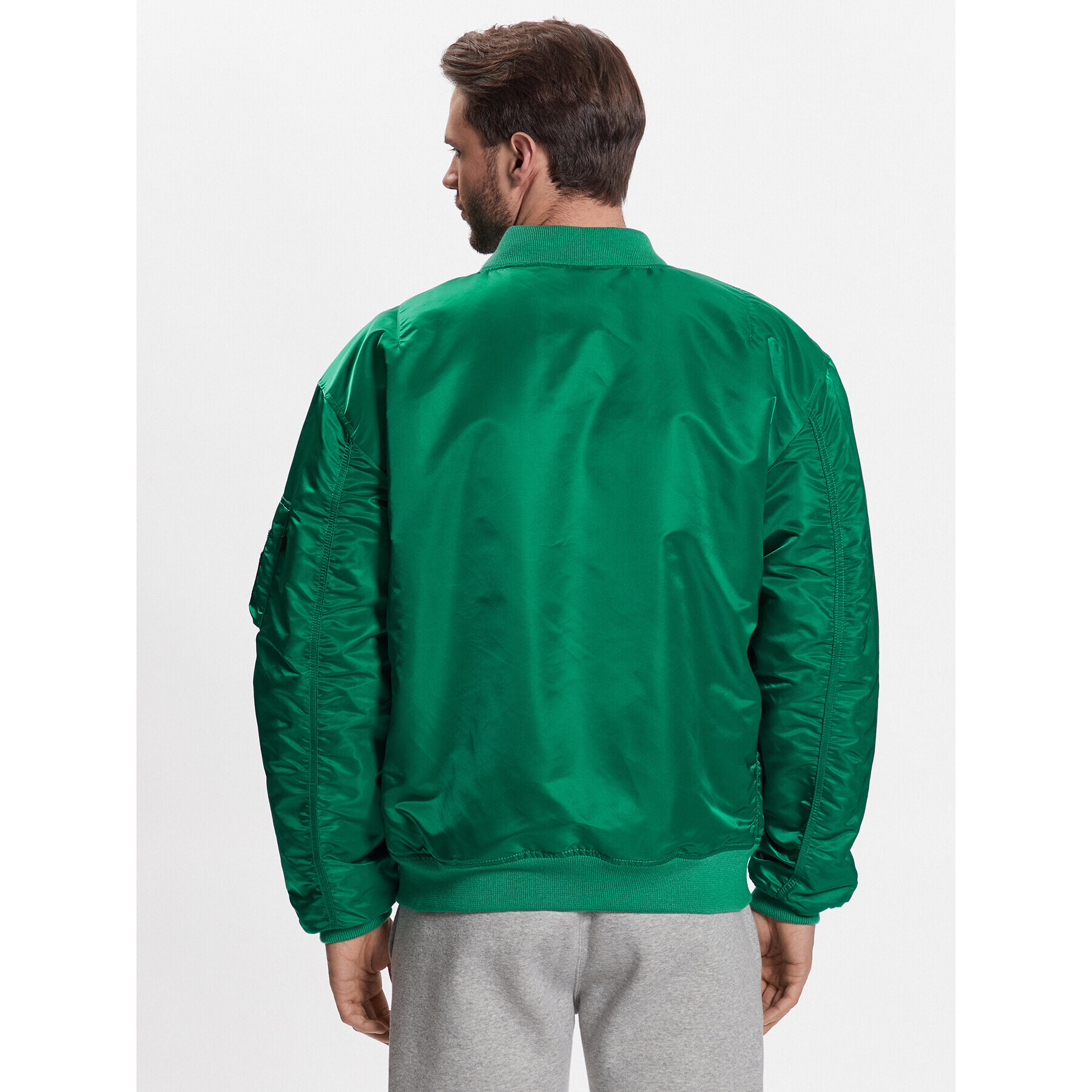 Alpha Industries Bundy bomber MA-1 CS 136136 Zelená Relaxed Fit - Pepit.sk