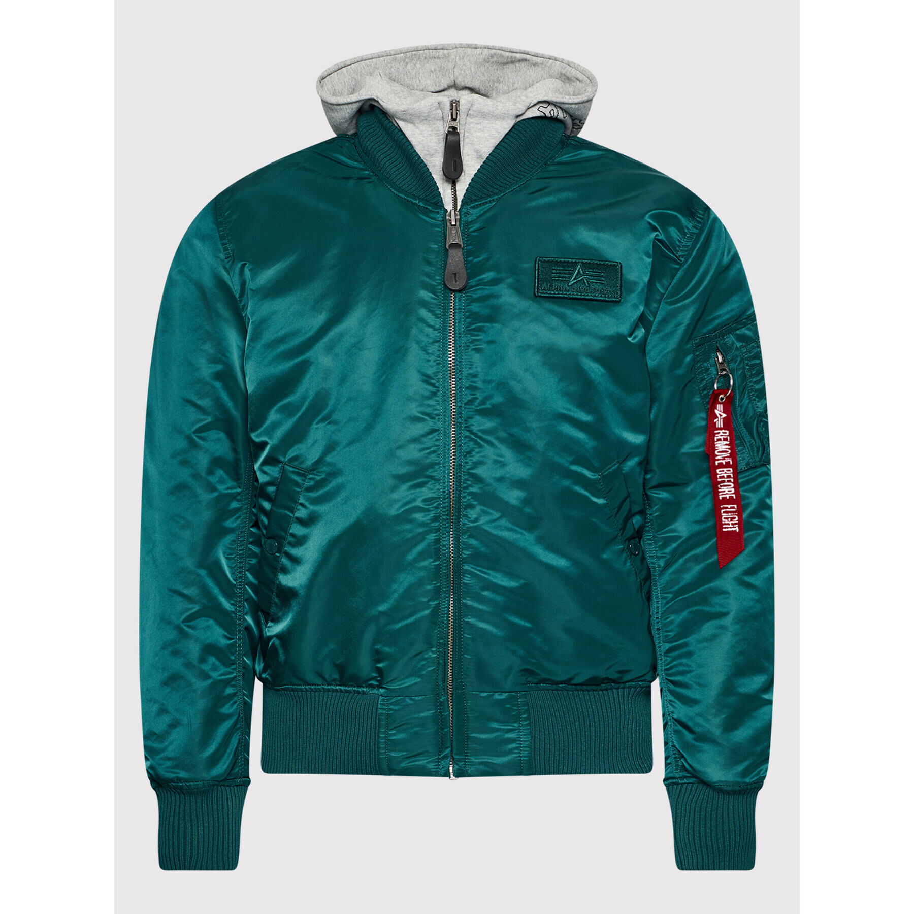 Alpha Industries Bundy bomber Ma-1 D-Tec 183110 Modrá Regular Fit - Pepit.sk