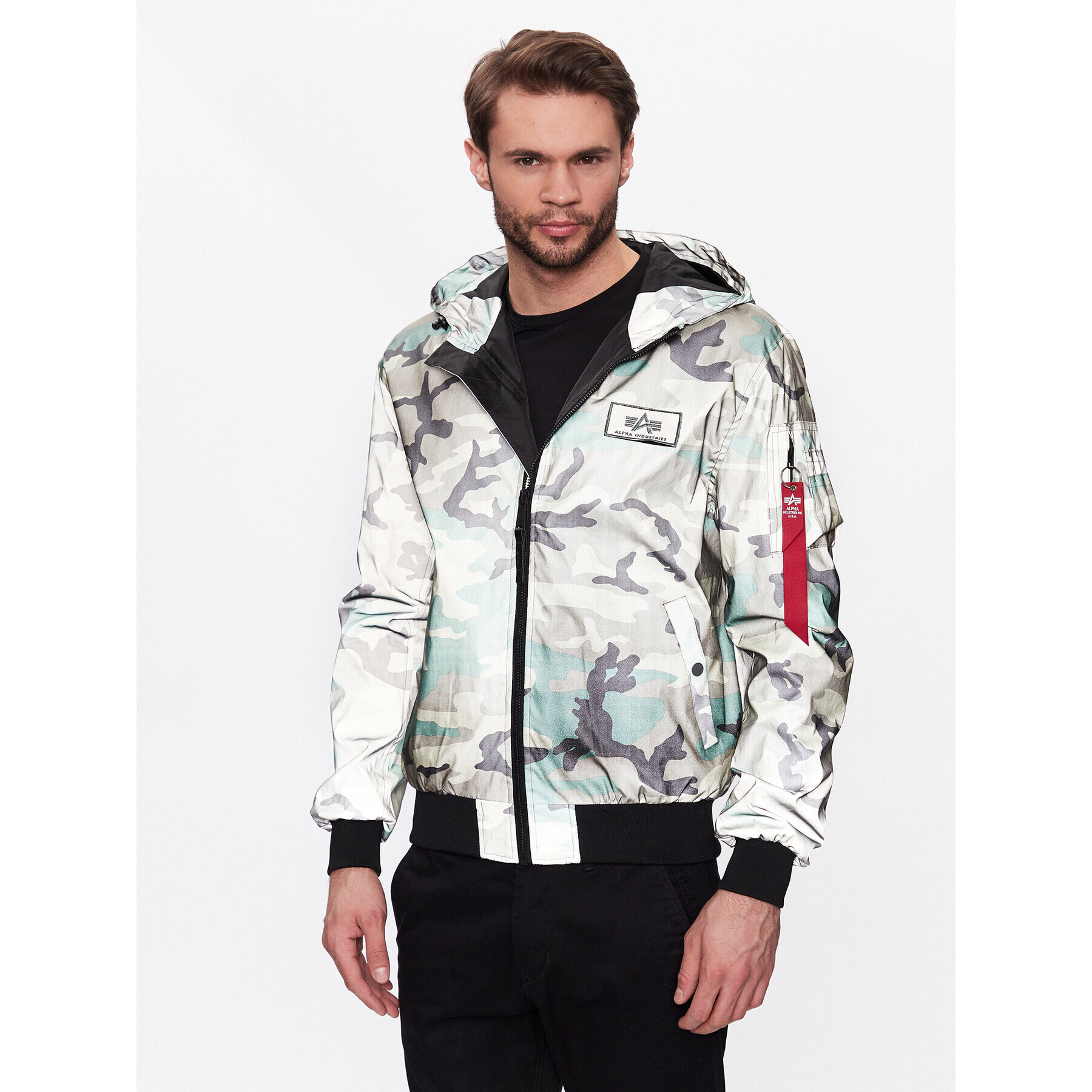 Alpha Industries Bundy bomber MA-1 126138RC Farebná Regular Fit - Pepit.sk