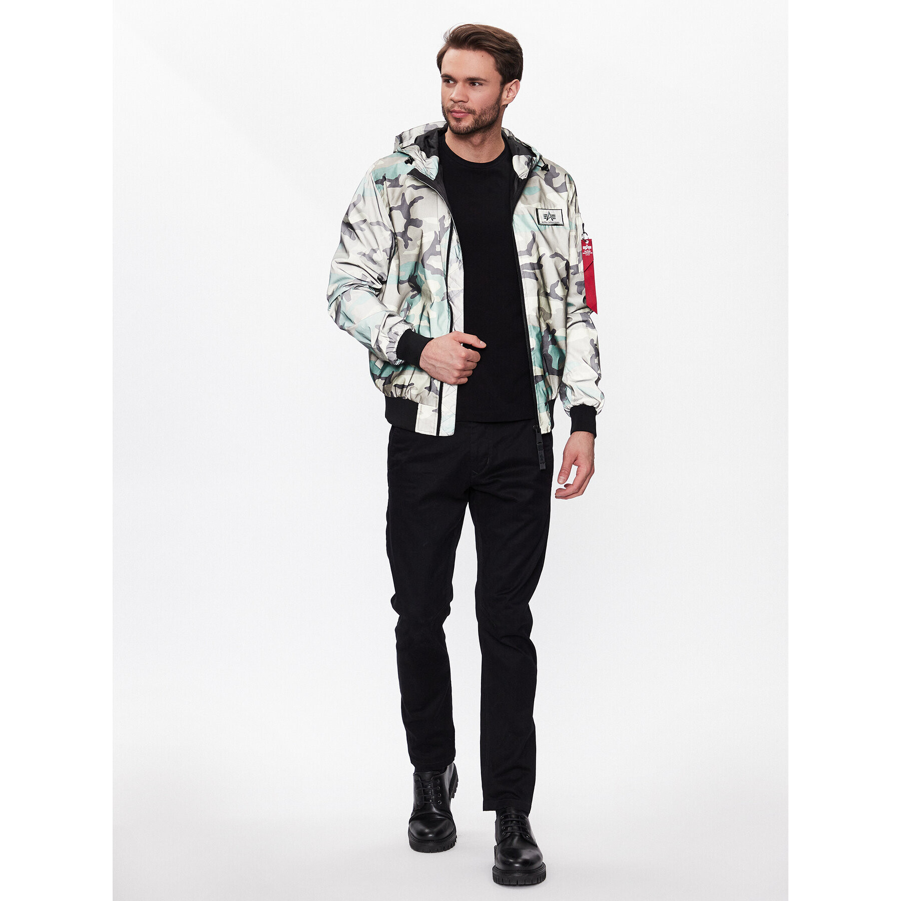 Alpha Industries Bundy bomber MA-1 126138RC Farebná Regular Fit - Pepit.sk