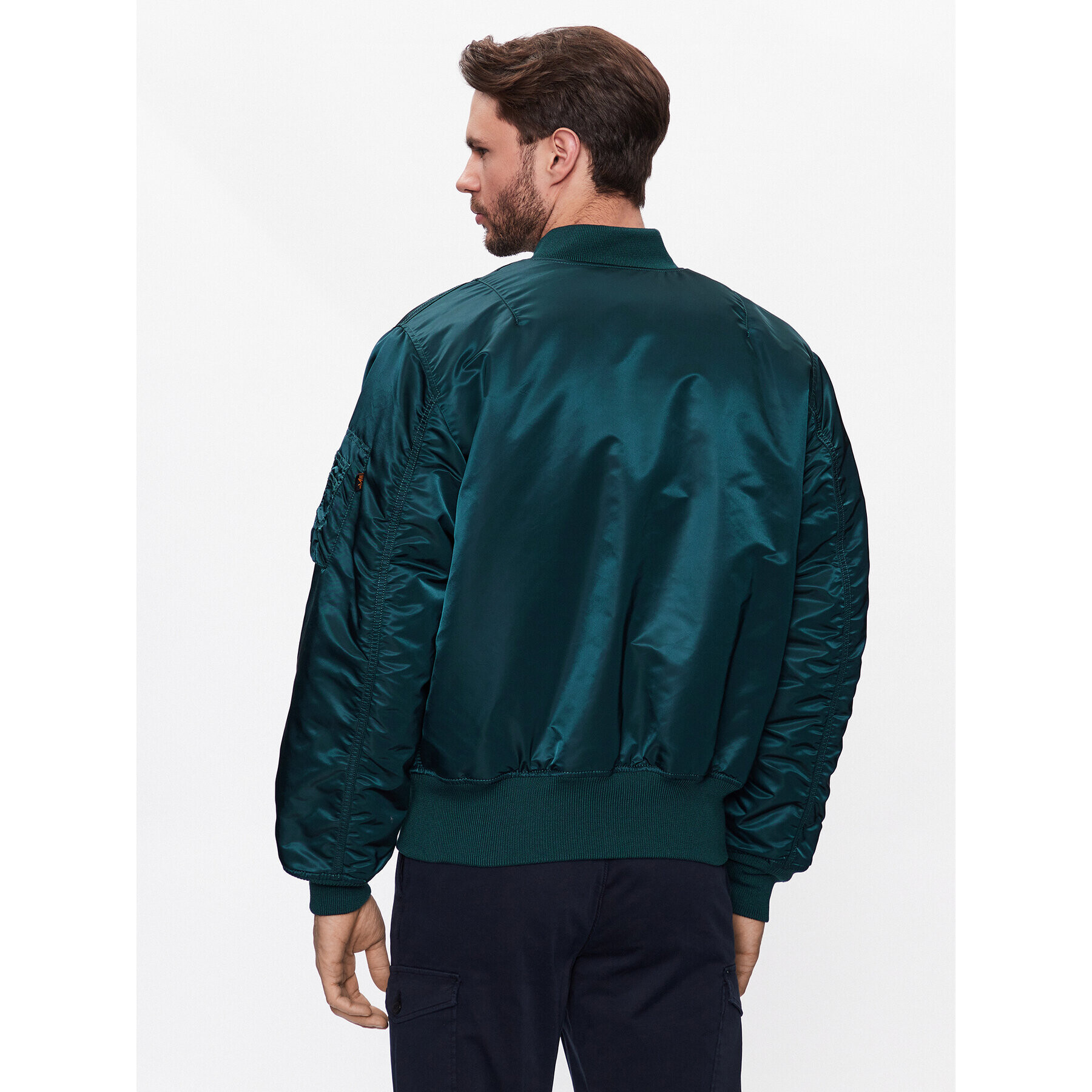 Alpha Industries Bundy bomber MA-1 100101 Tmavomodrá Oversize - Pepit.sk